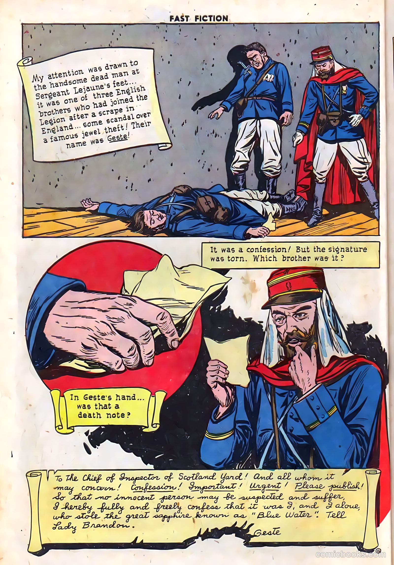 Fast Fiction 5 - Beau Geste #1 — page 14 of 56