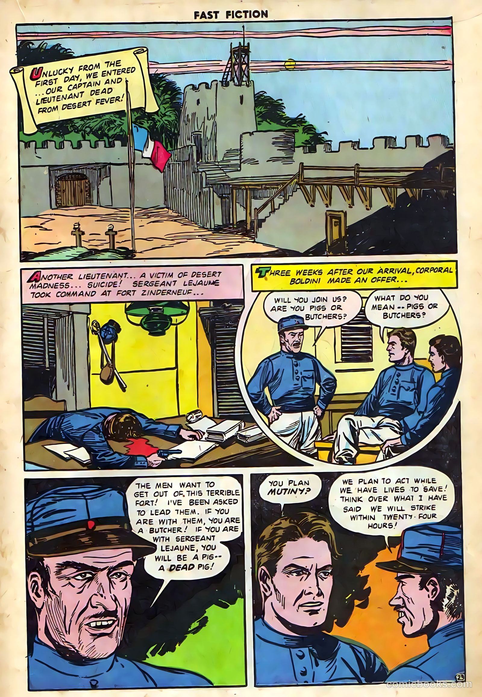 Fast Fiction 5 - Beau Geste #1 — page 31 of 56
