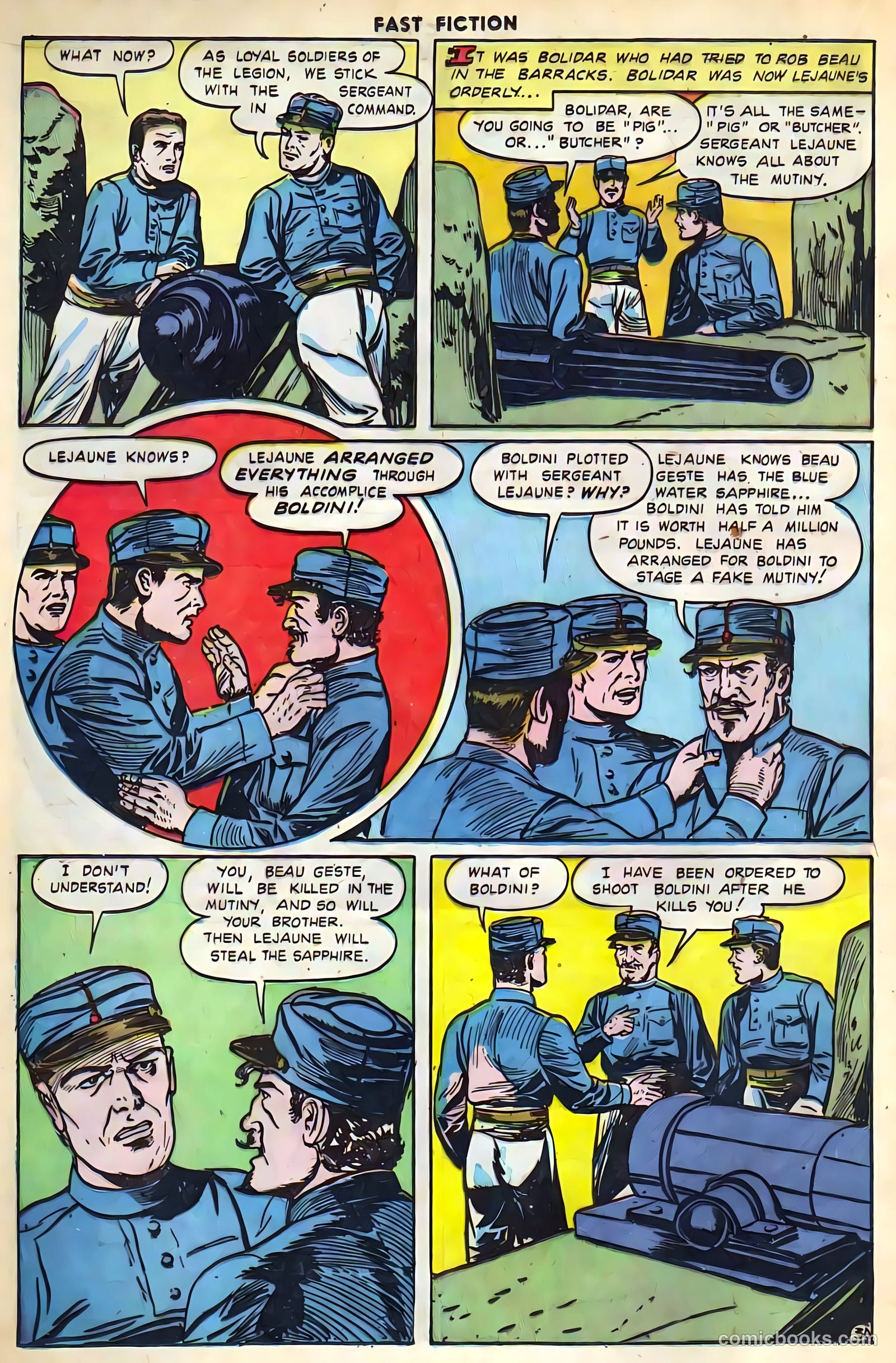 Fast Fiction 5 - Beau Geste #1 — page 32 of 56