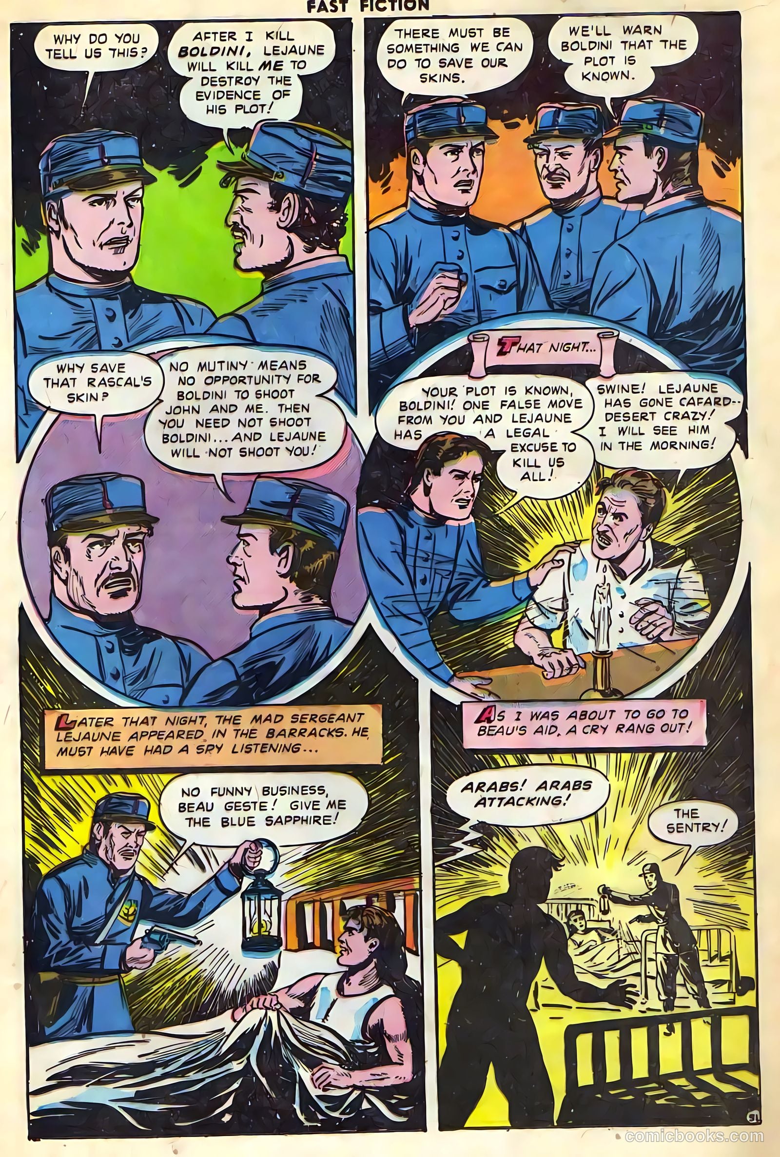 Fast Fiction 5 - Beau Geste #1 — page 33 of 56