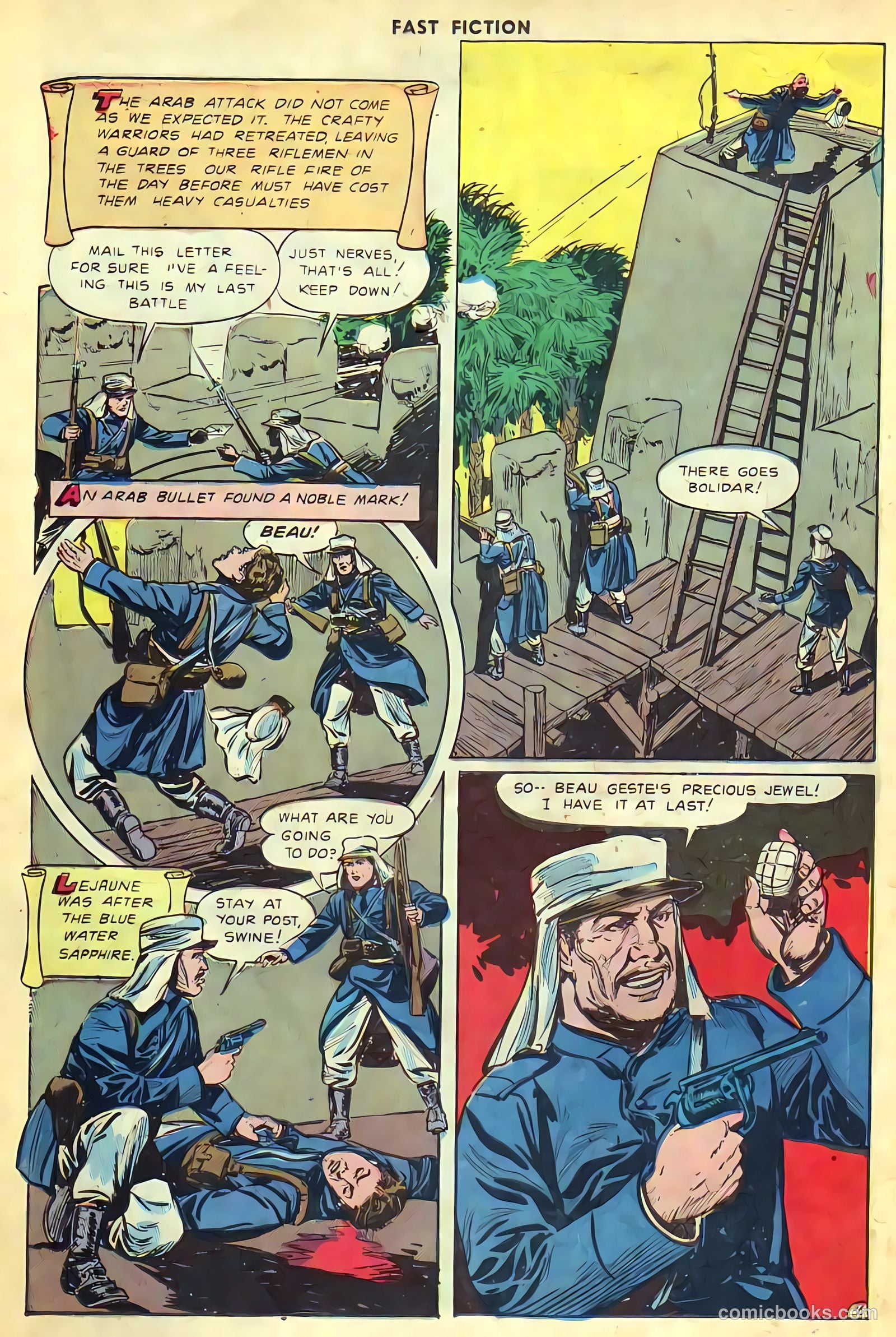 Fast Fiction 5 - Beau Geste #1 — page 38 of 56
