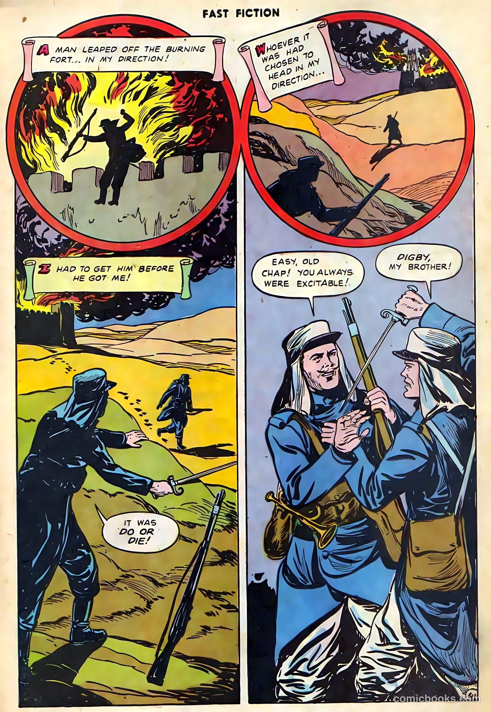 Fast Fiction 5 - Beau Geste #1 — page 43 of 56