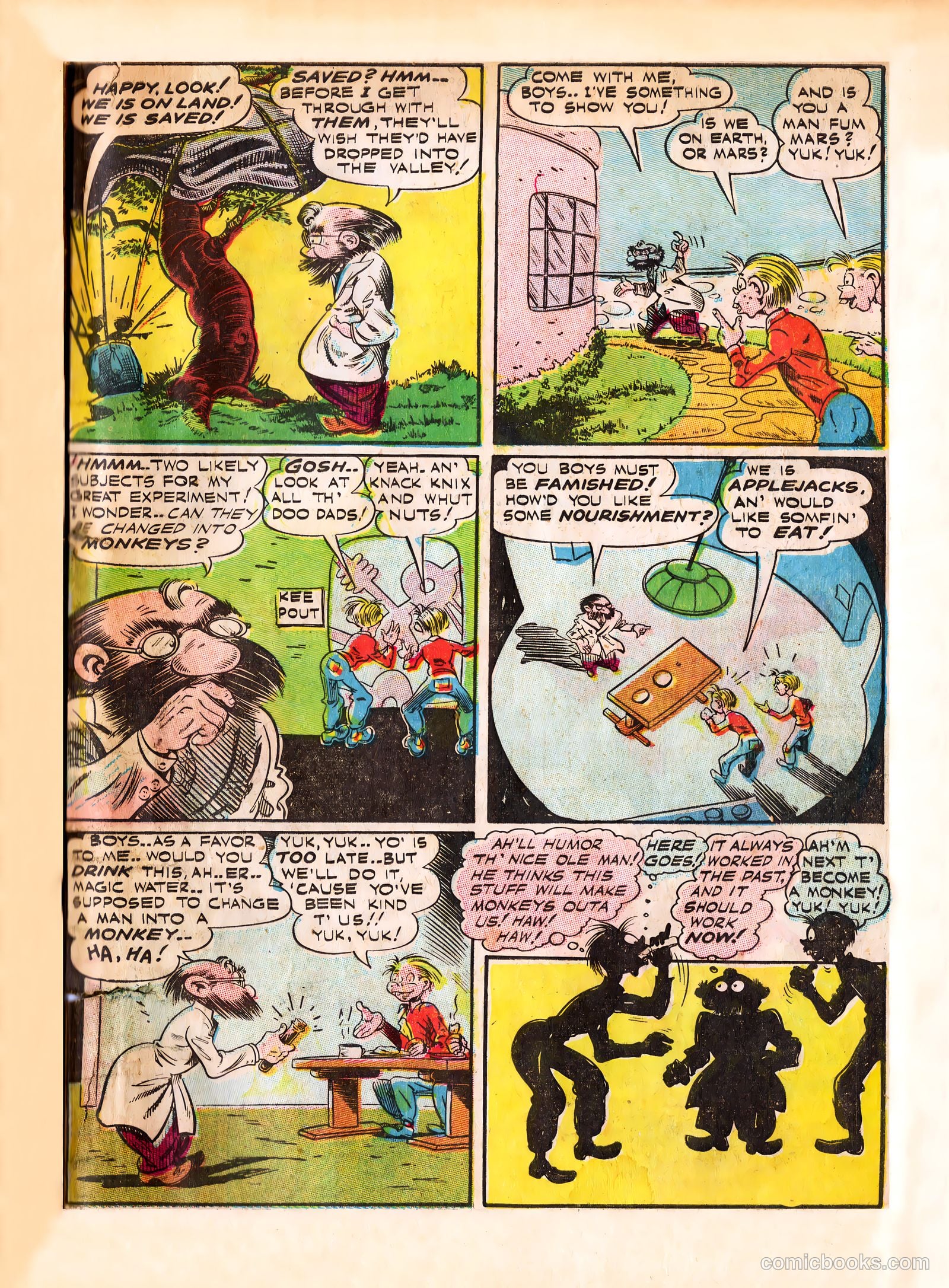 Liberty Comics #12 (1945) — page 49 of 52