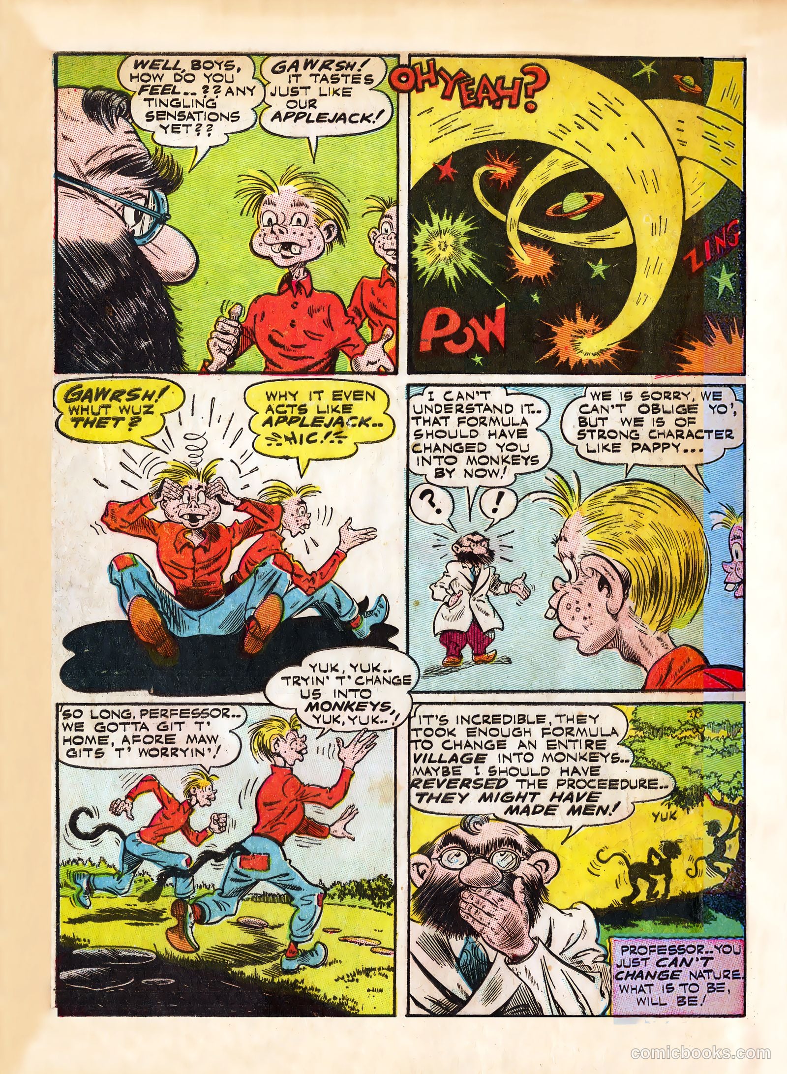 Liberty Comics #12 (1945) — page 50 of 52