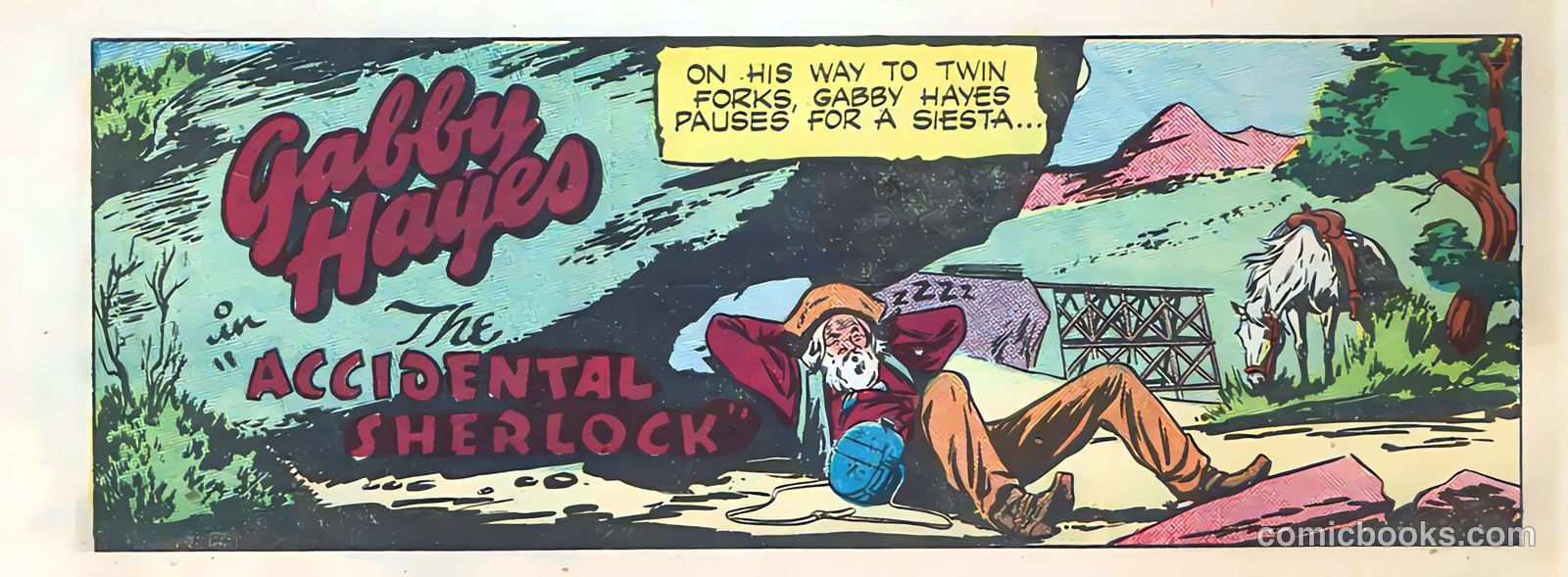 Gabby Hayes 3 - The "Accidental Sherlock" #1 — page 2 of 24