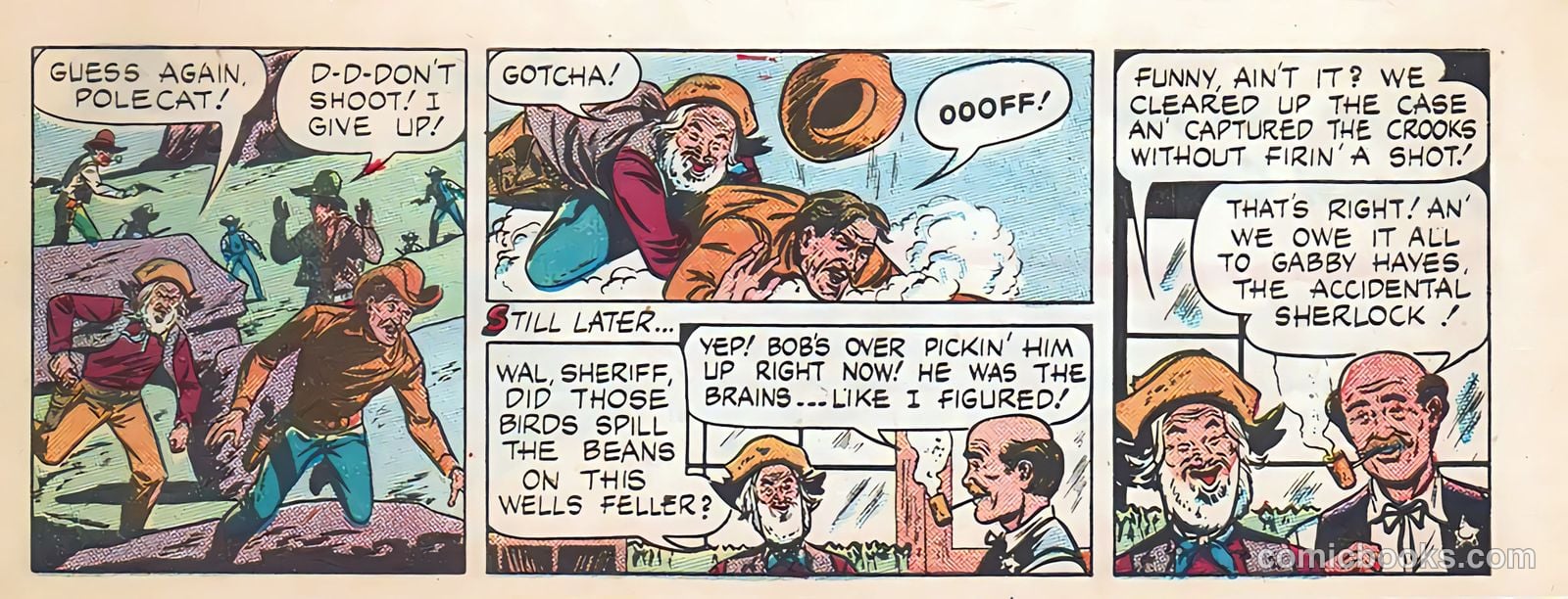 Gabby Hayes 3 - The "Accidental Sherlock" #1 — page 23 of 24