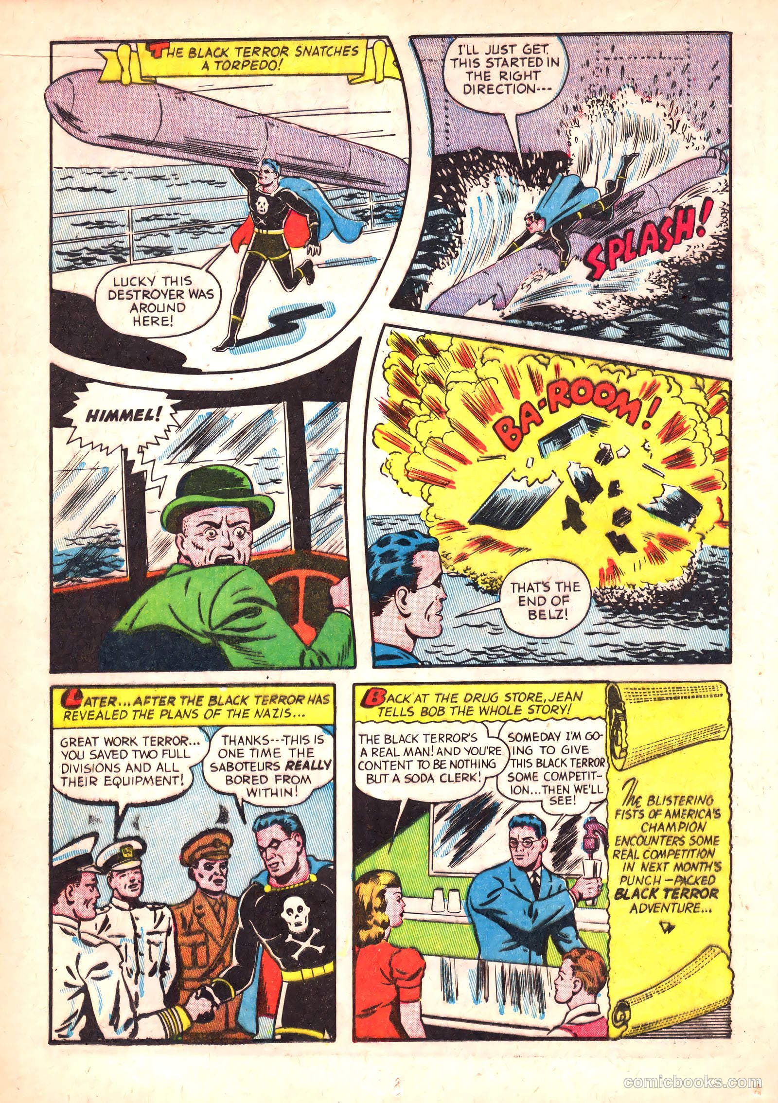 The Black Terror #4 (1942) — page 30 of 60