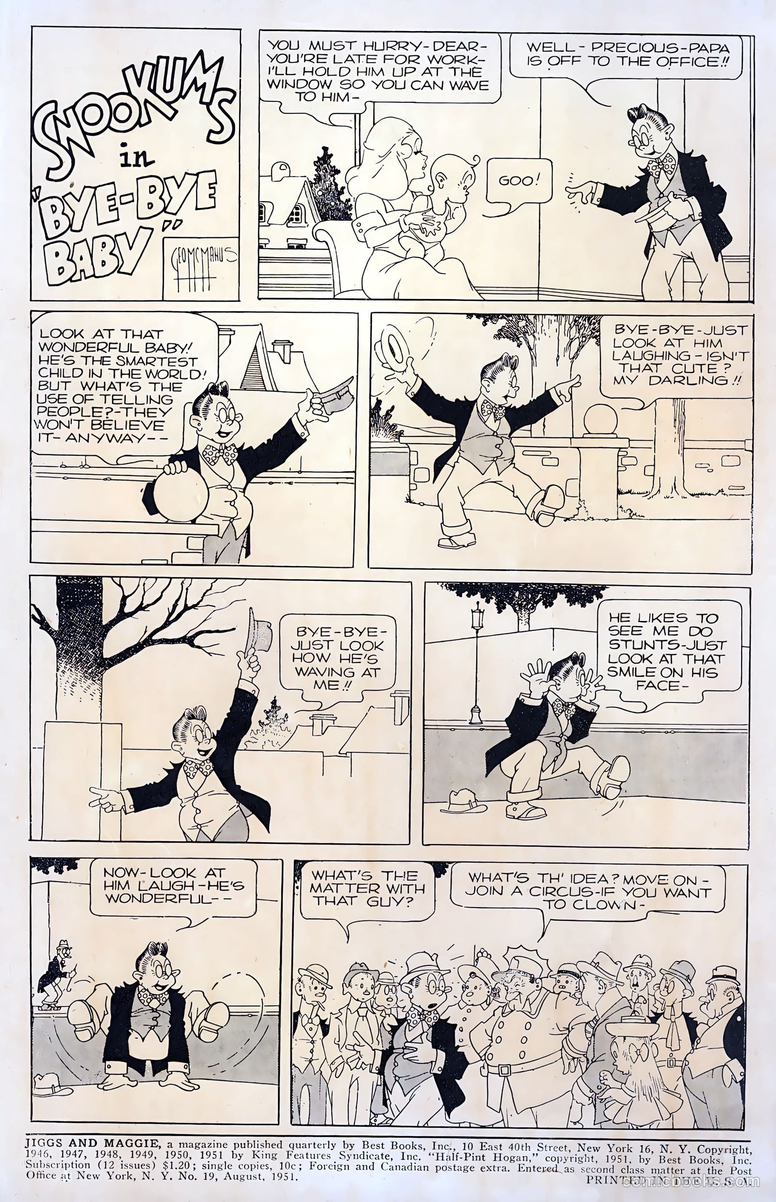 Jiggs & Maggie #19 (1949) — page 2 of 35