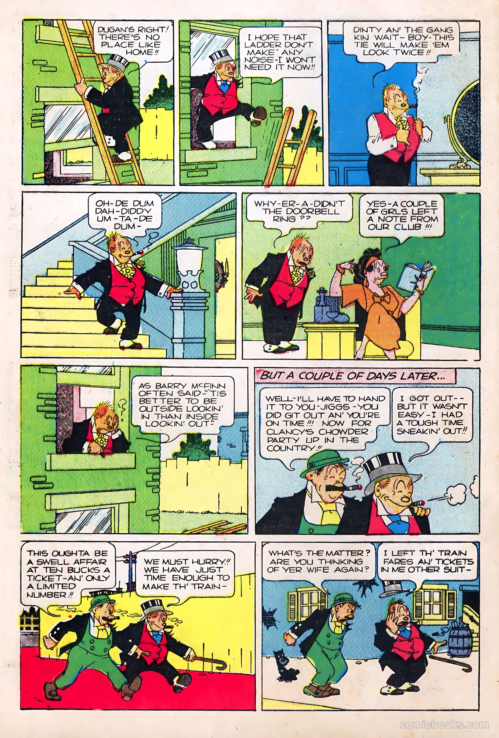 Jiggs & Maggie #19 (1949) — page 4 of 35