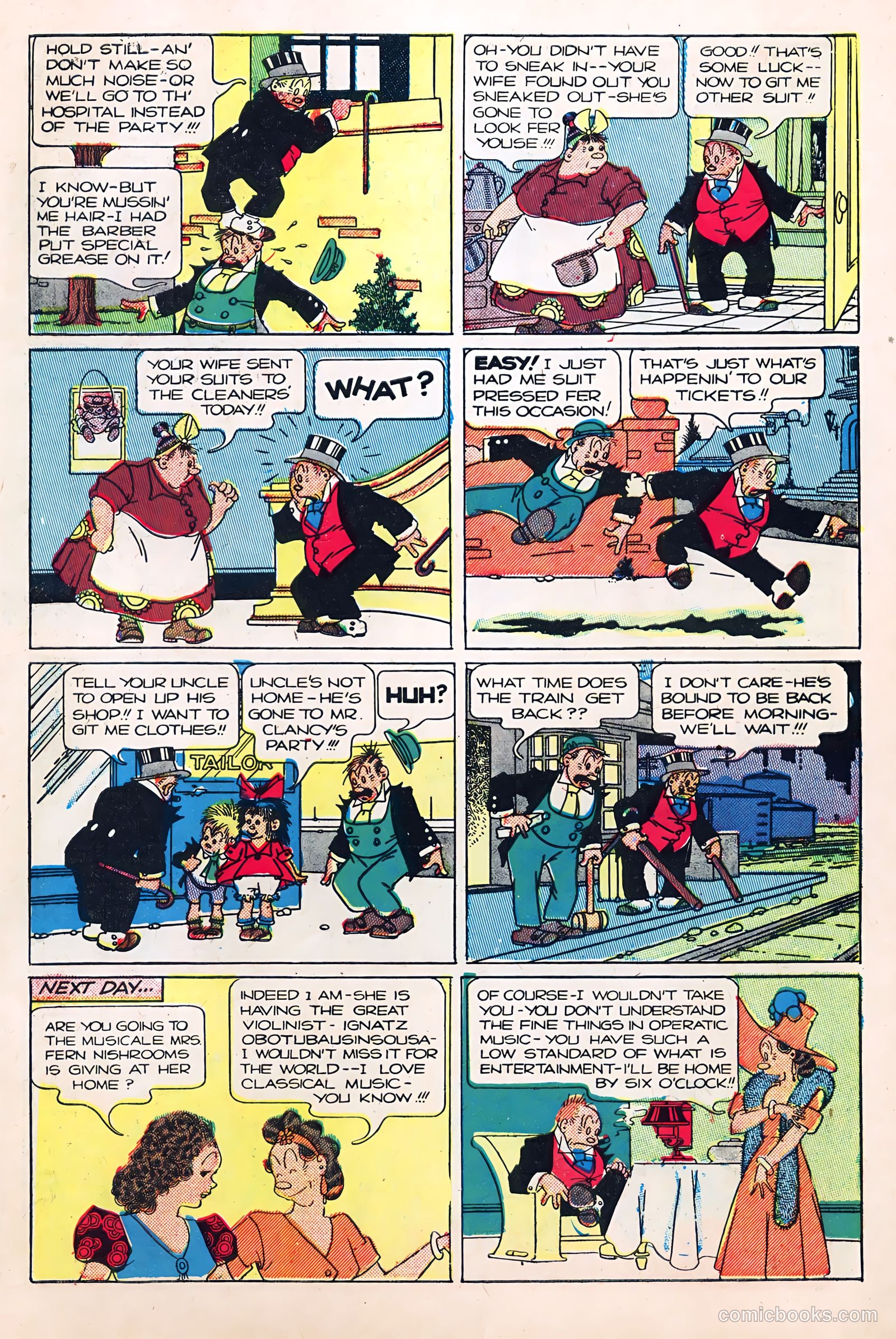 Jiggs & Maggie #19 (1949) — page 5 of 35