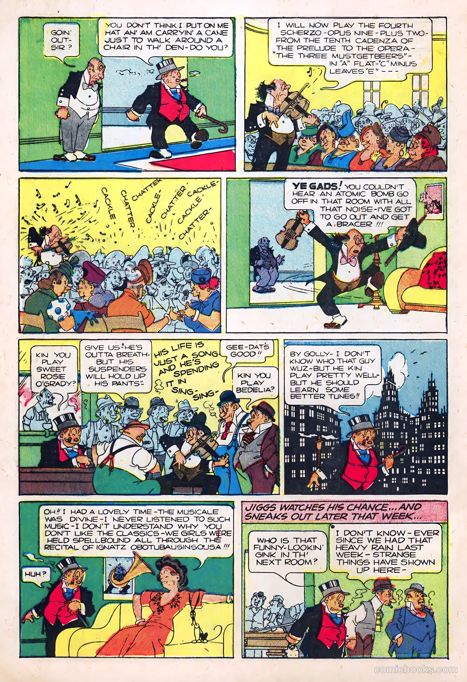 Jiggs & Maggie #19 (1949) — page 6 of 35