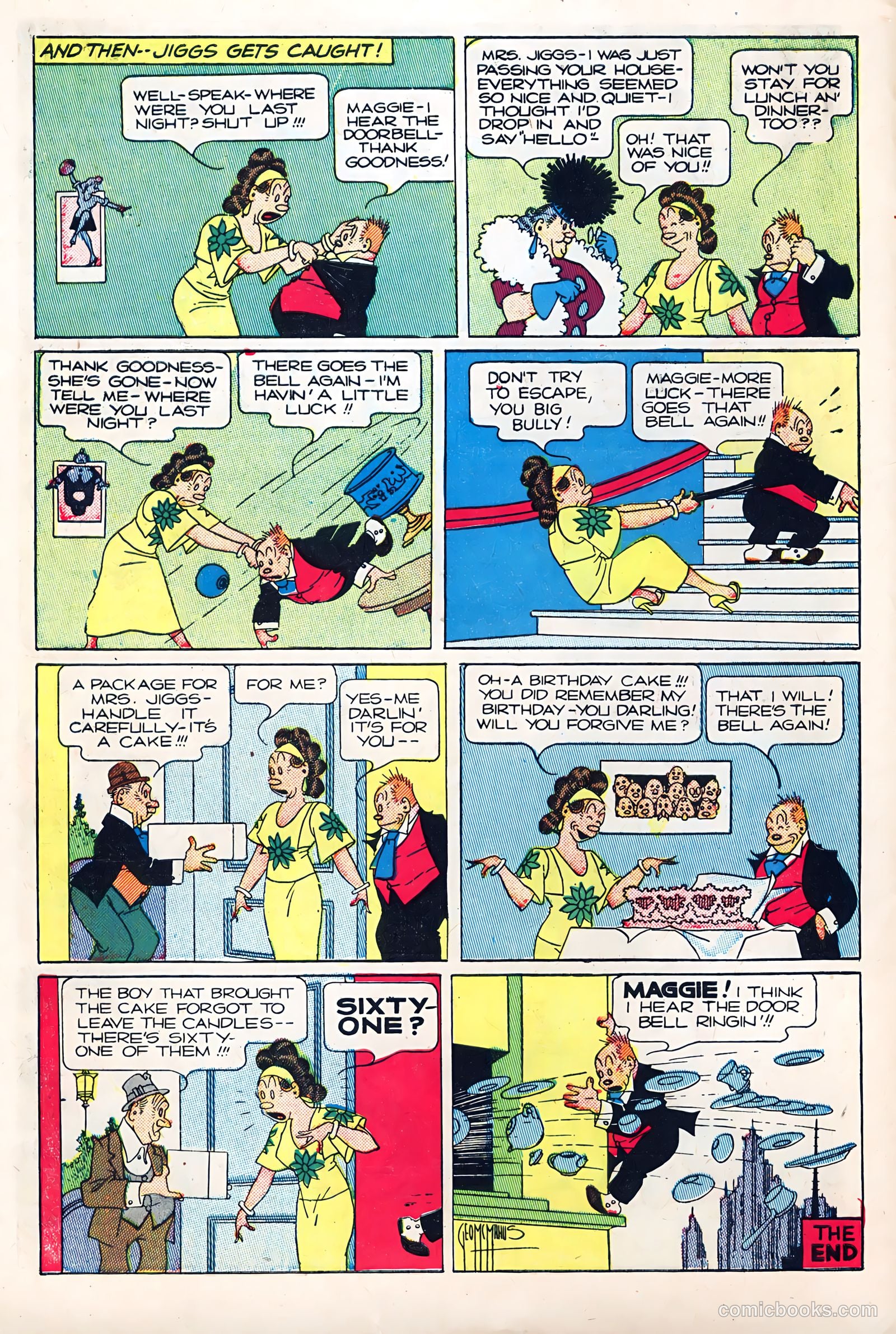 Jiggs & Maggie #19 (1949) — page 8 of 35