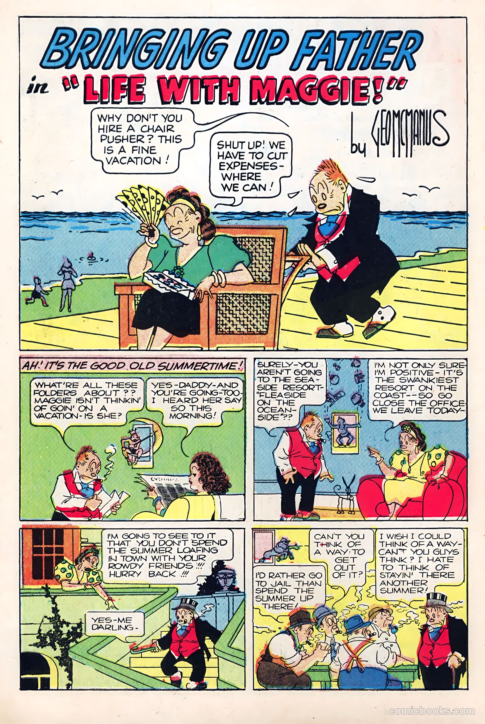 Jiggs & Maggie #19 (1949) — page 10 of 35