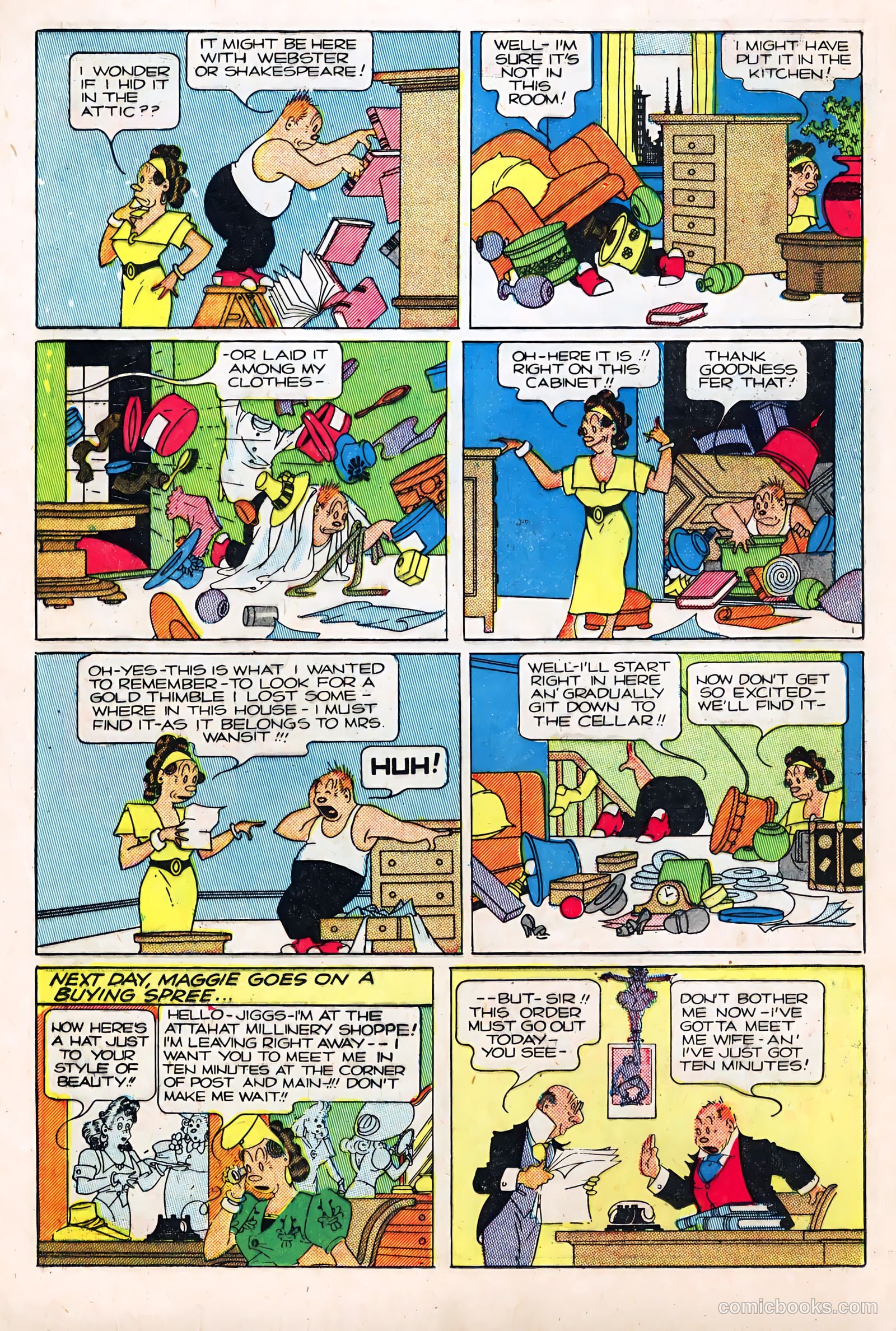 Jiggs & Maggie #19 (1949) — page 12 of 35
