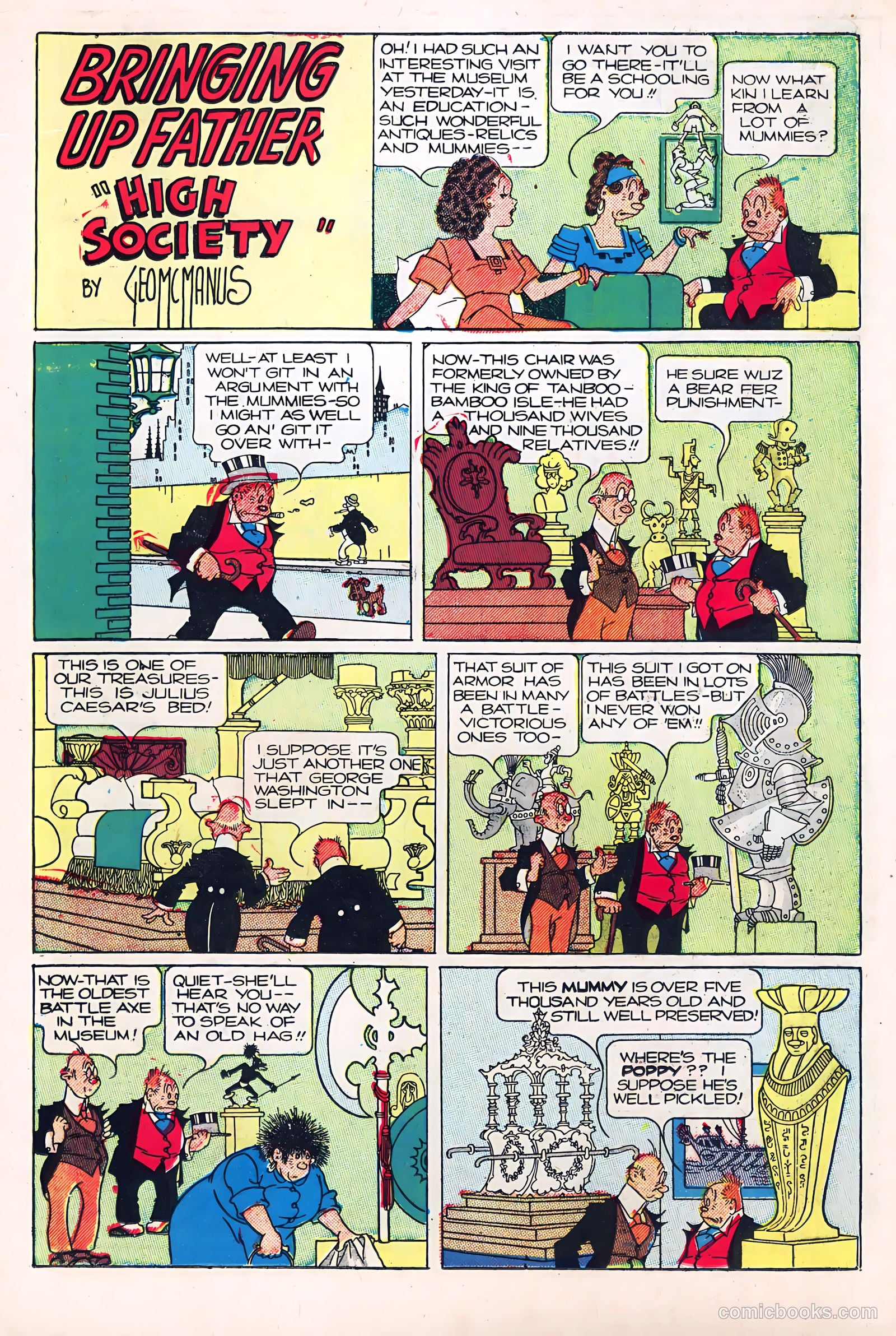 Jiggs & Maggie #19 (1949) — page 16 of 35