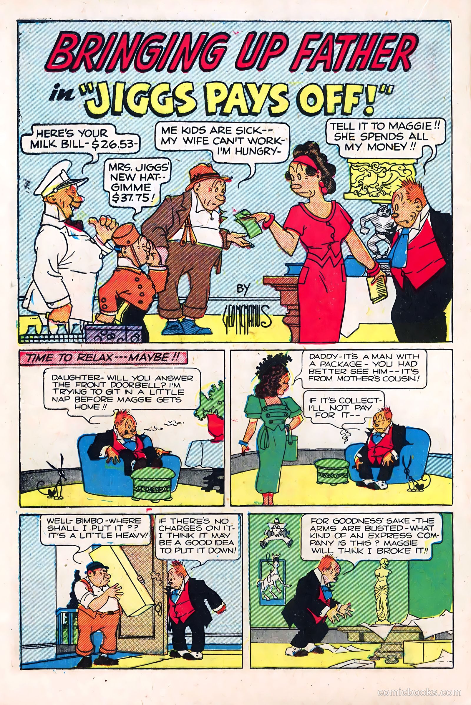 Jiggs & Maggie #19 (1949) — page 21 of 35