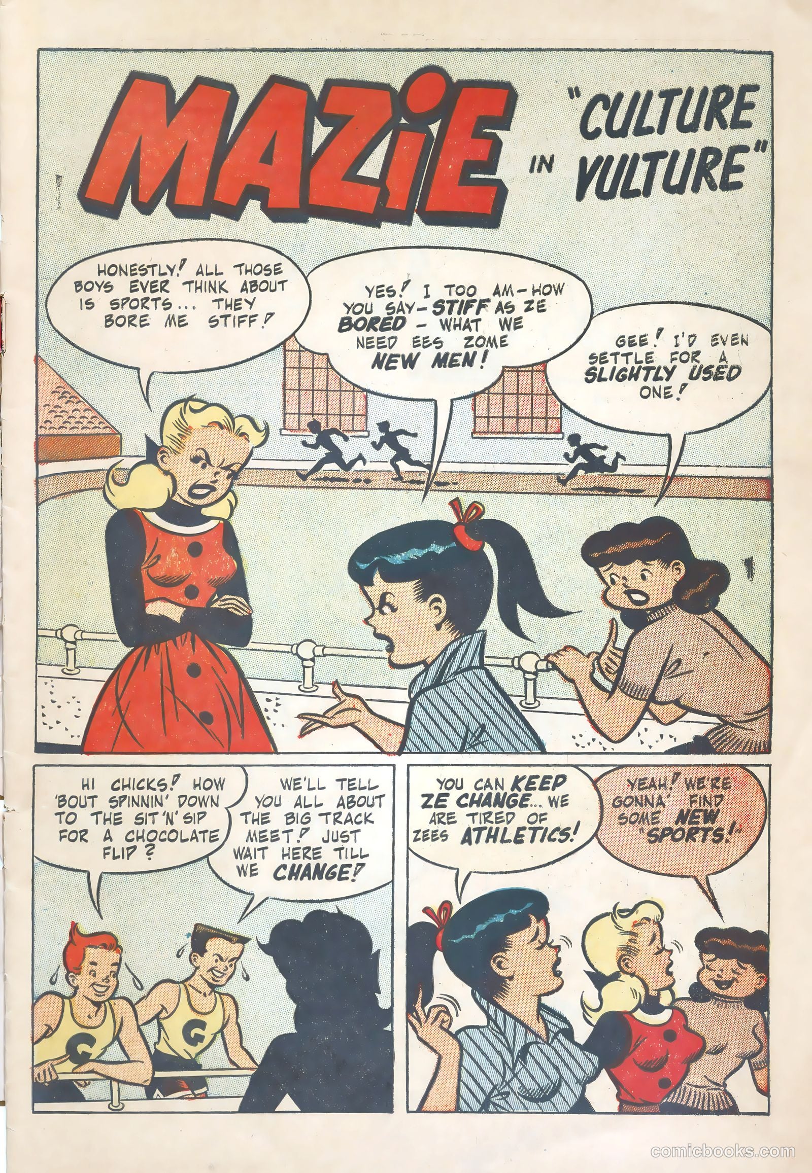 Mazie #13 (1954) — page 3 of 36