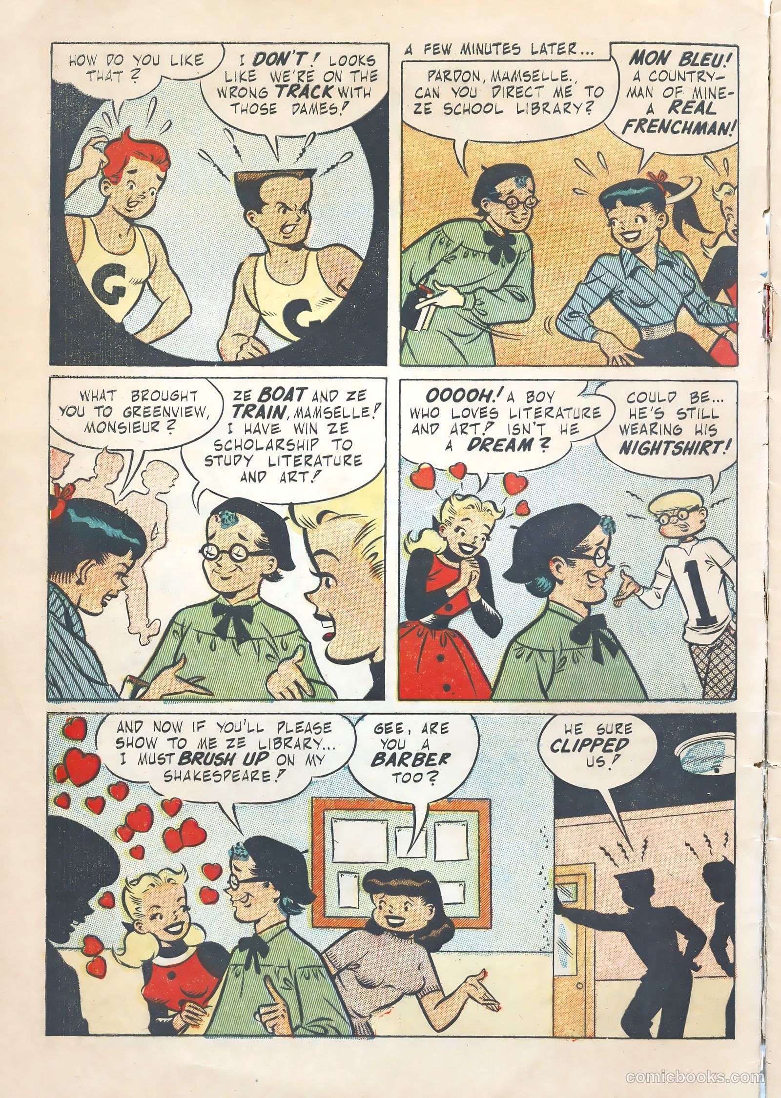 Mazie #13 (1954) — page 4 of 36
