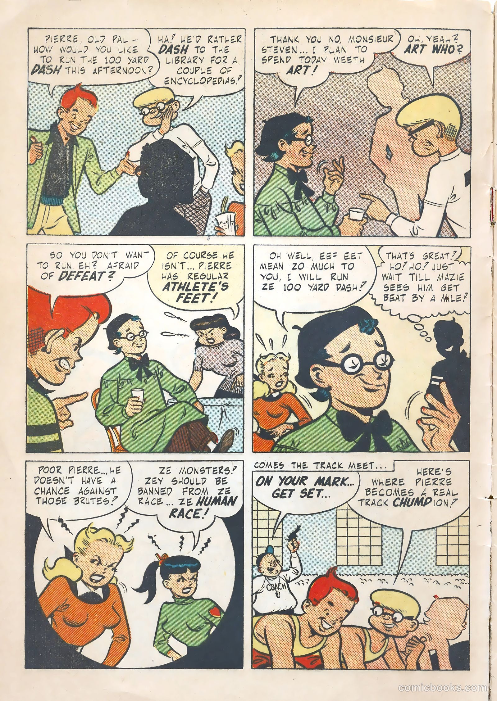 Mazie #13 (1954) — page 6 of 36