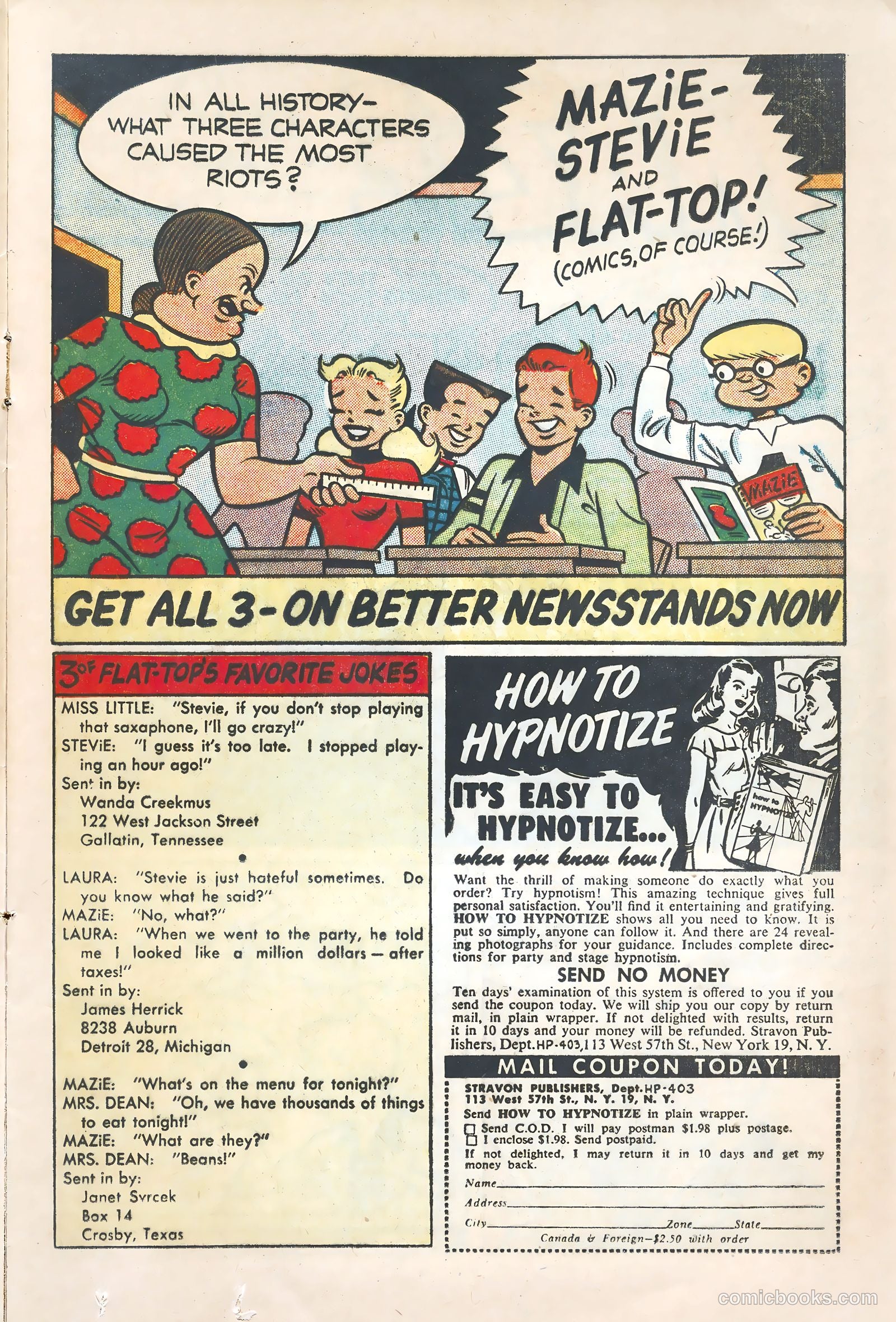 Mazie #13 (1954) — page 15 of 36