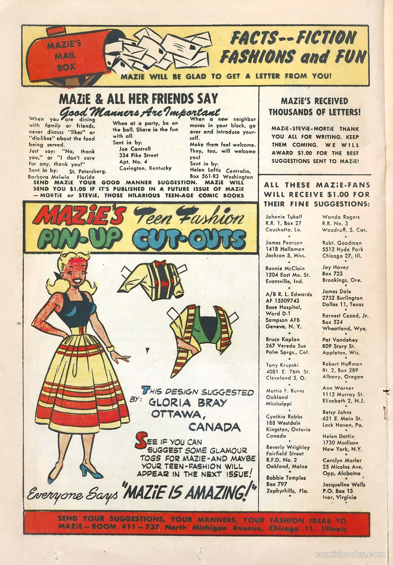 Mazie #13 (1954) — page 22 of 36
