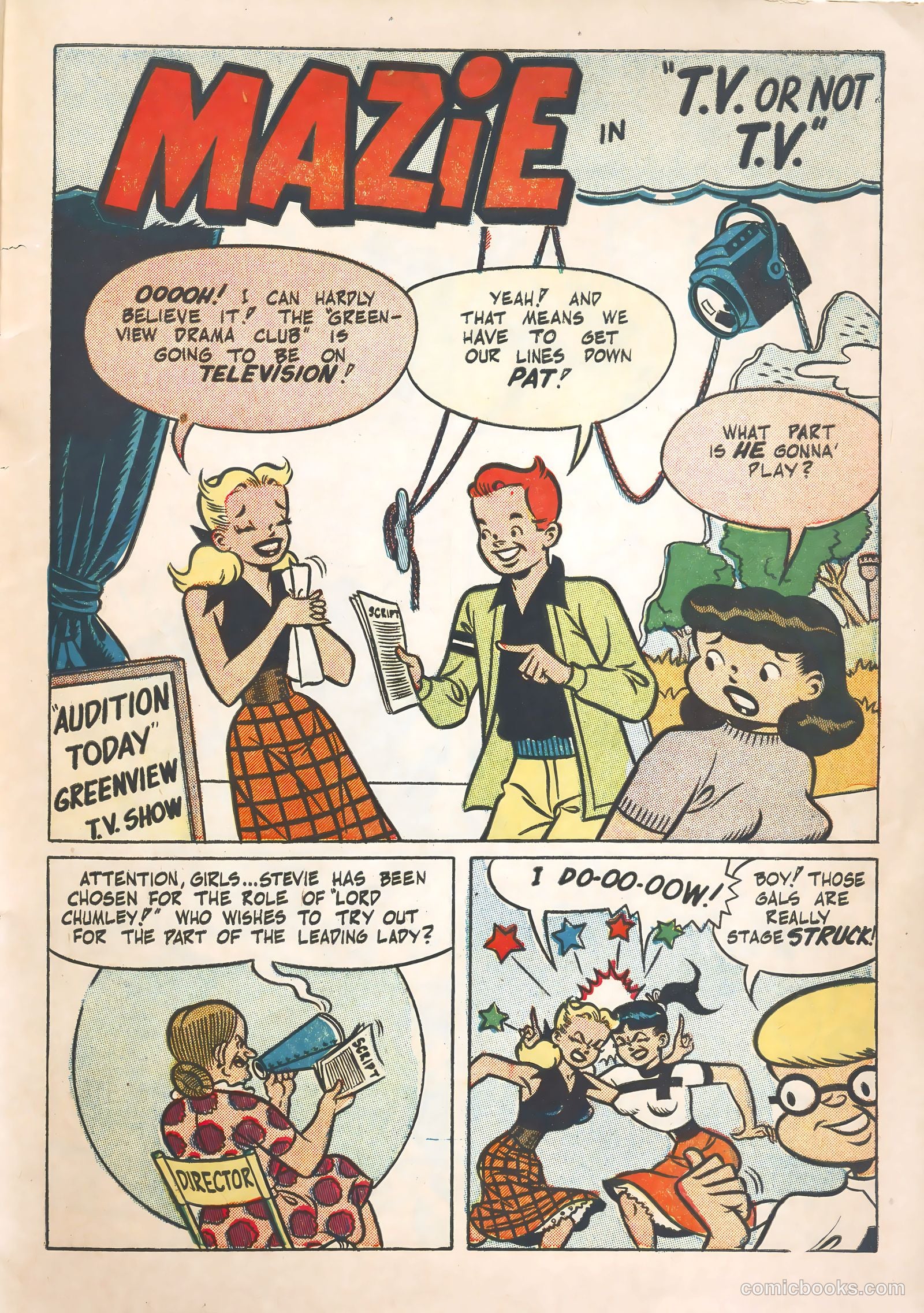 Mazie #13 (1954) — page 29 of 36