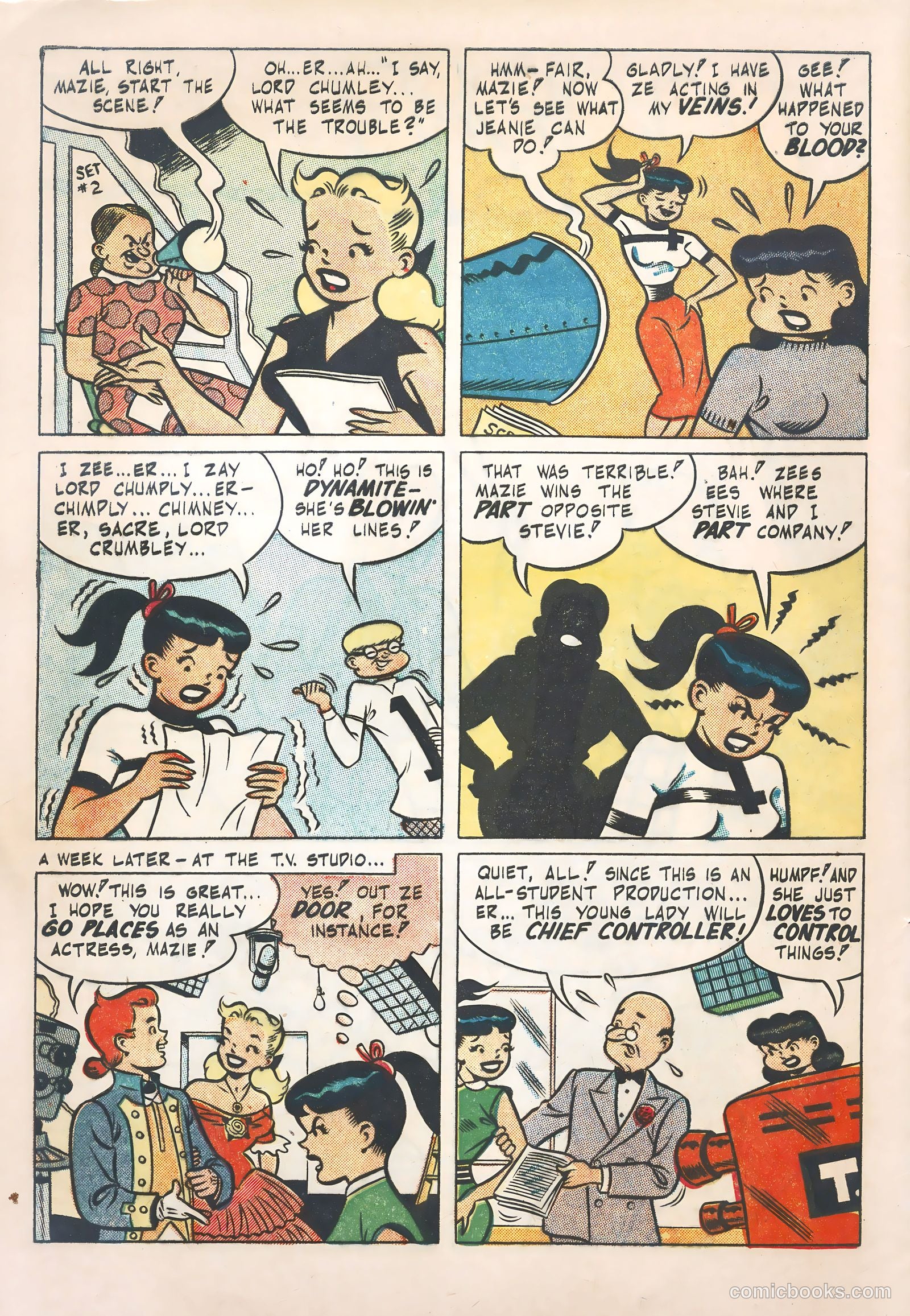Mazie #13 (1954) — page 30 of 36