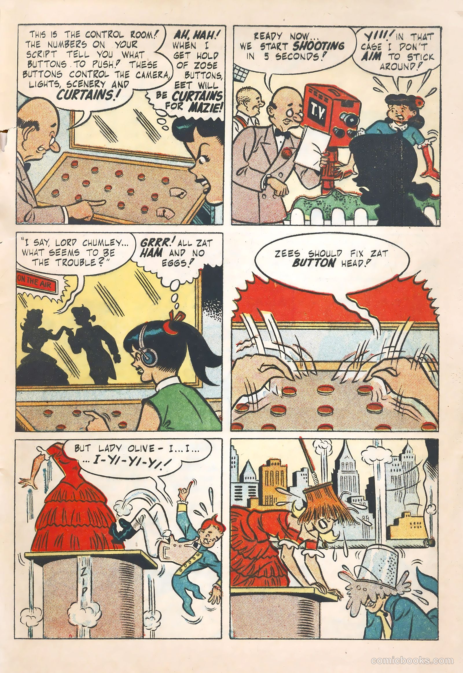 Mazie #13 (1954) — page 31 of 36
