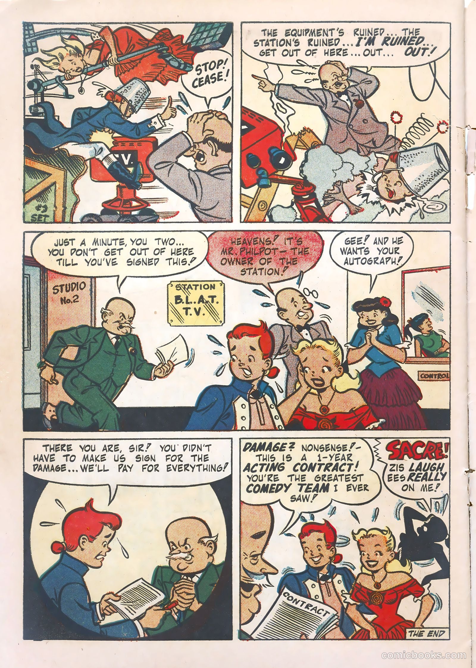 Mazie #13 (1954) — page 32 of 36