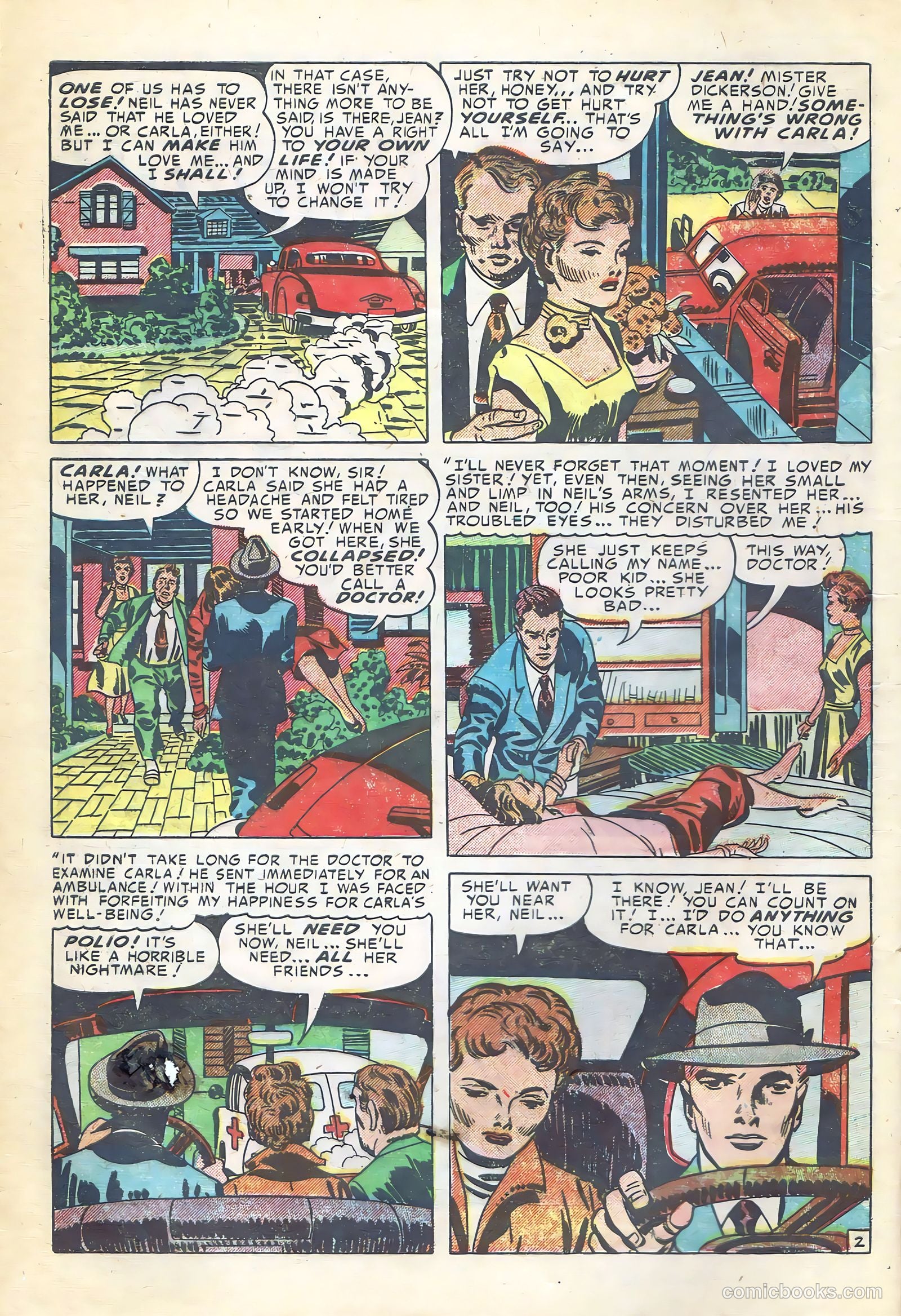 Young Romance #56 (1953) — page 4 of 36