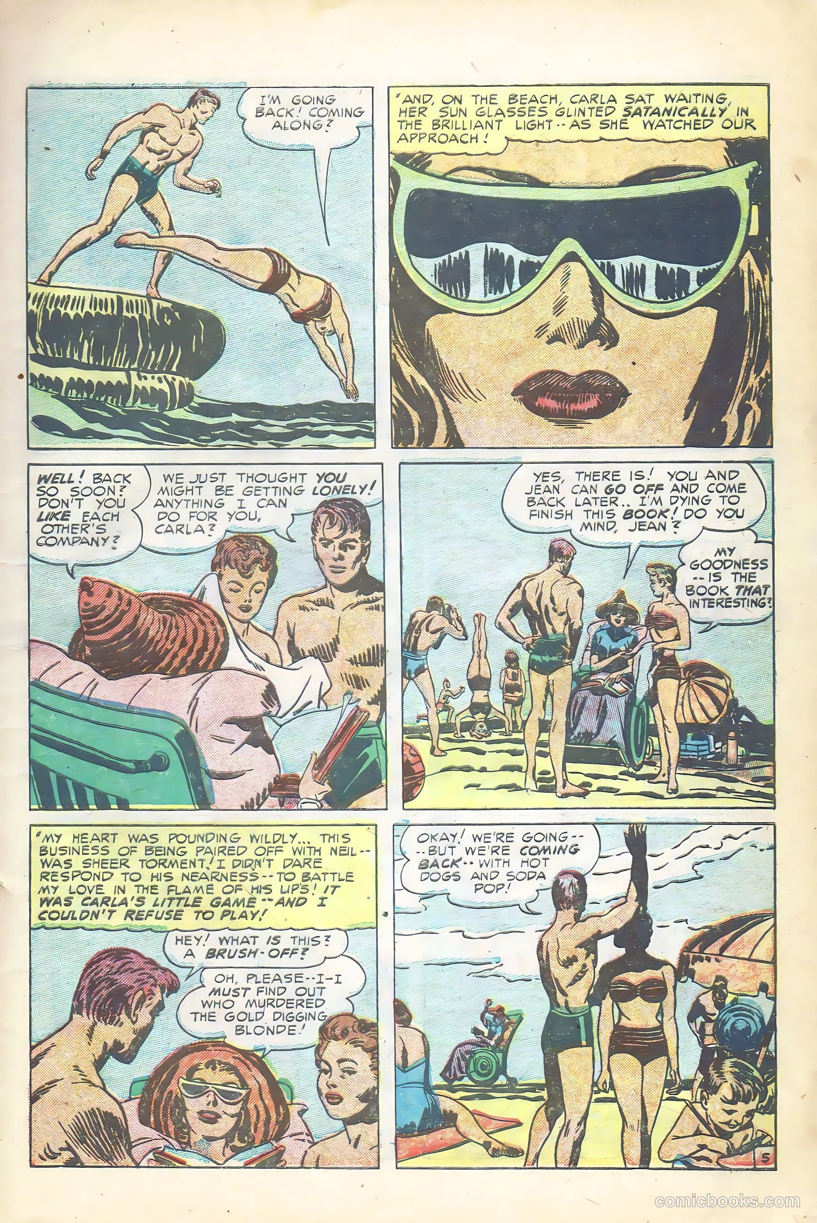 Young Romance #56 (1953) — page 7 of 36