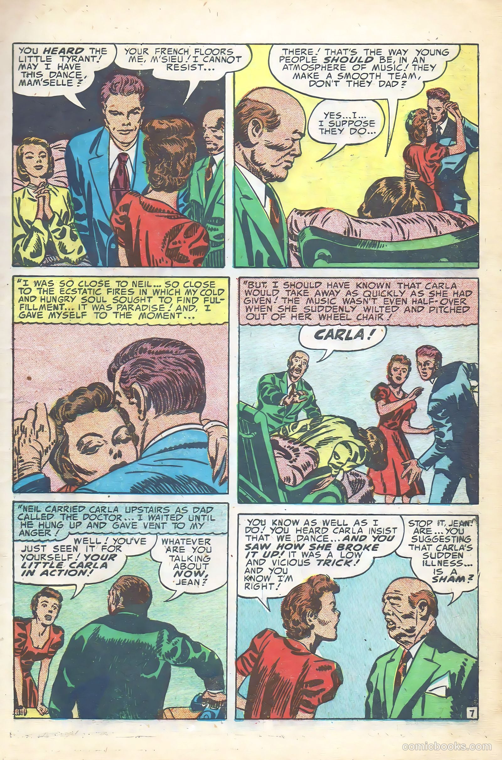Young Romance #56 (1953) — page 9 of 36
