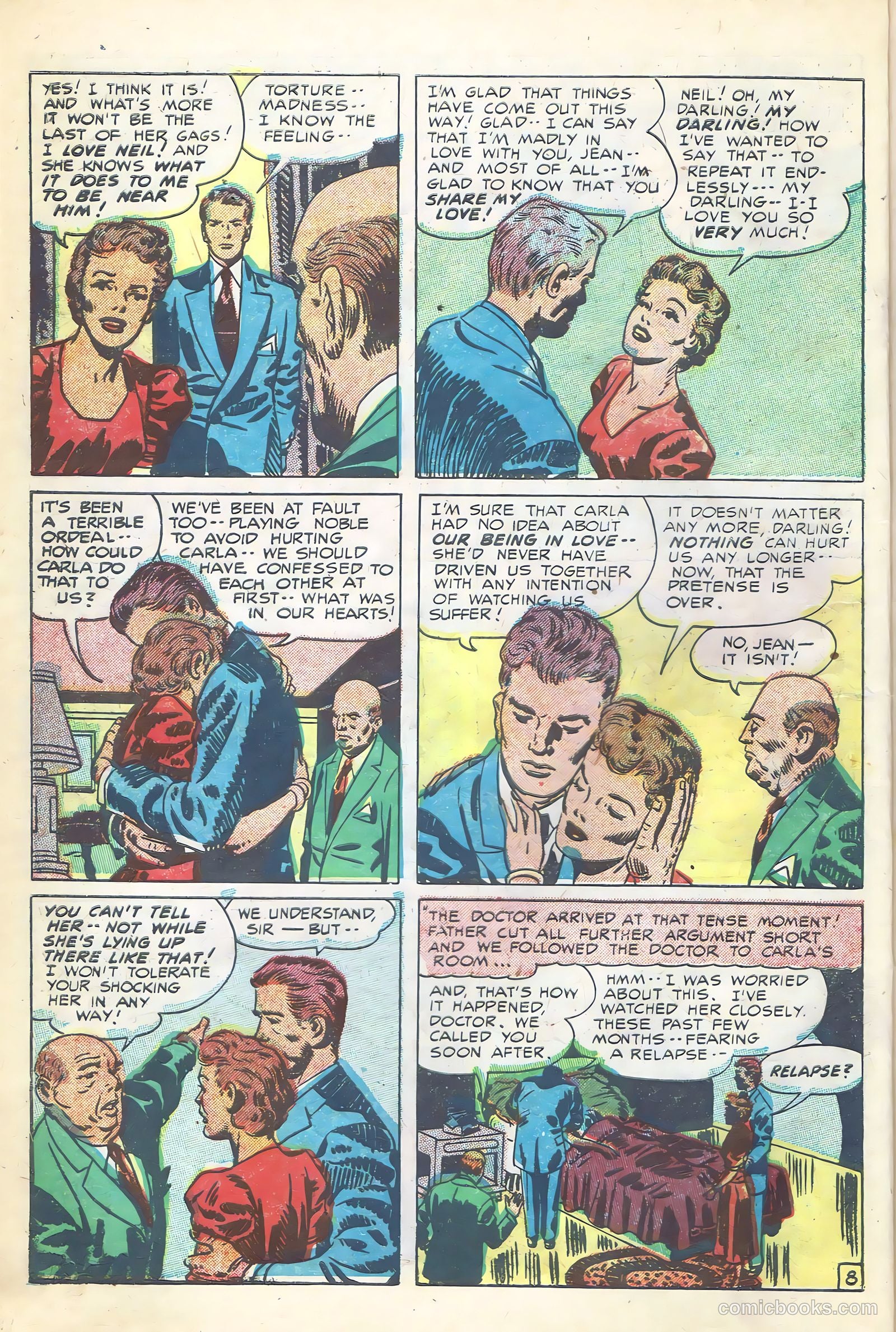 Young Romance #56 (1953) — page 10 of 36