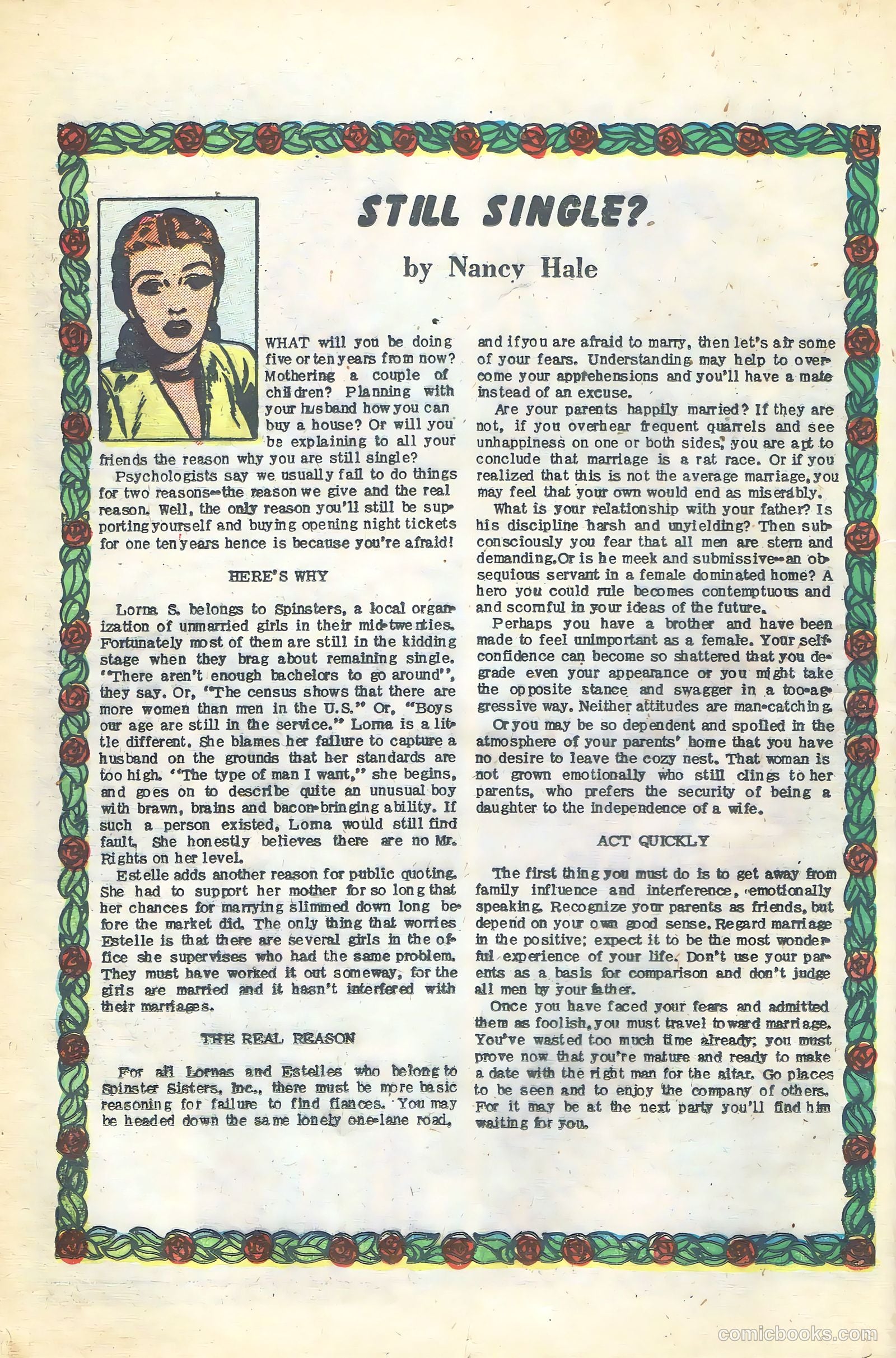 Young Romance #56 (1953) — page 12 of 36