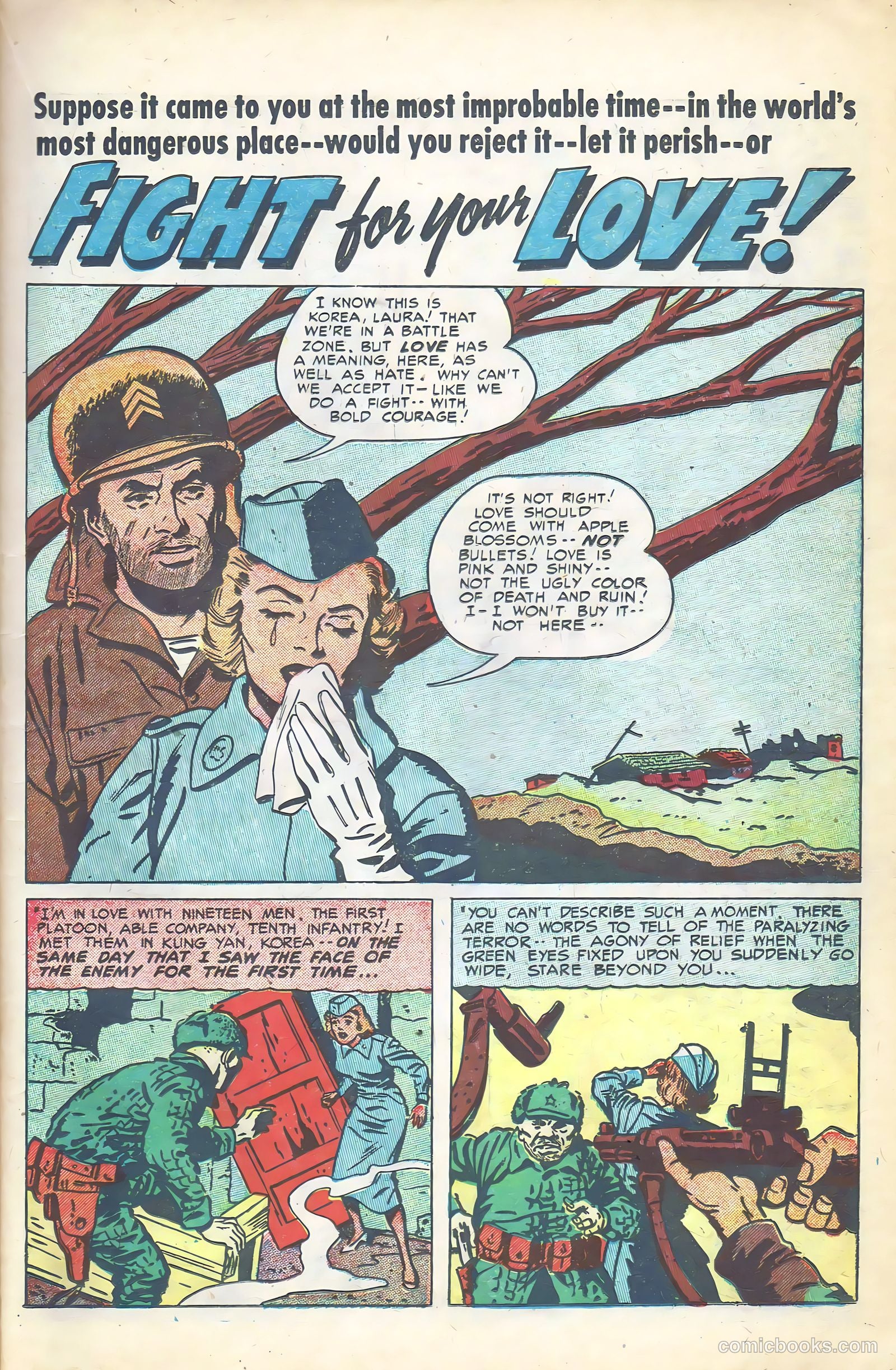 Young Romance #56 (1953) — page 15 of 36