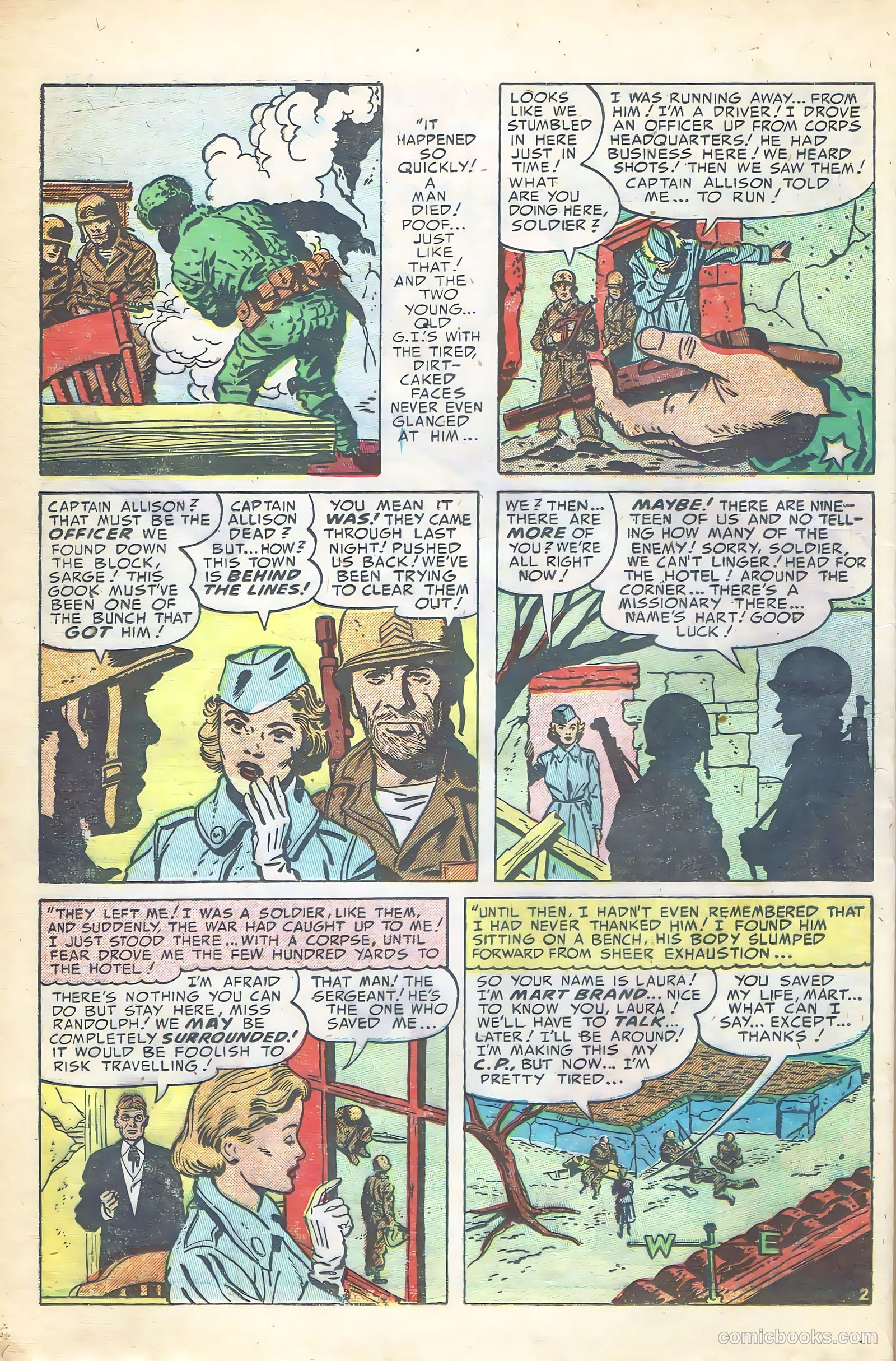 Young Romance #56 (1953) — page 16 of 36