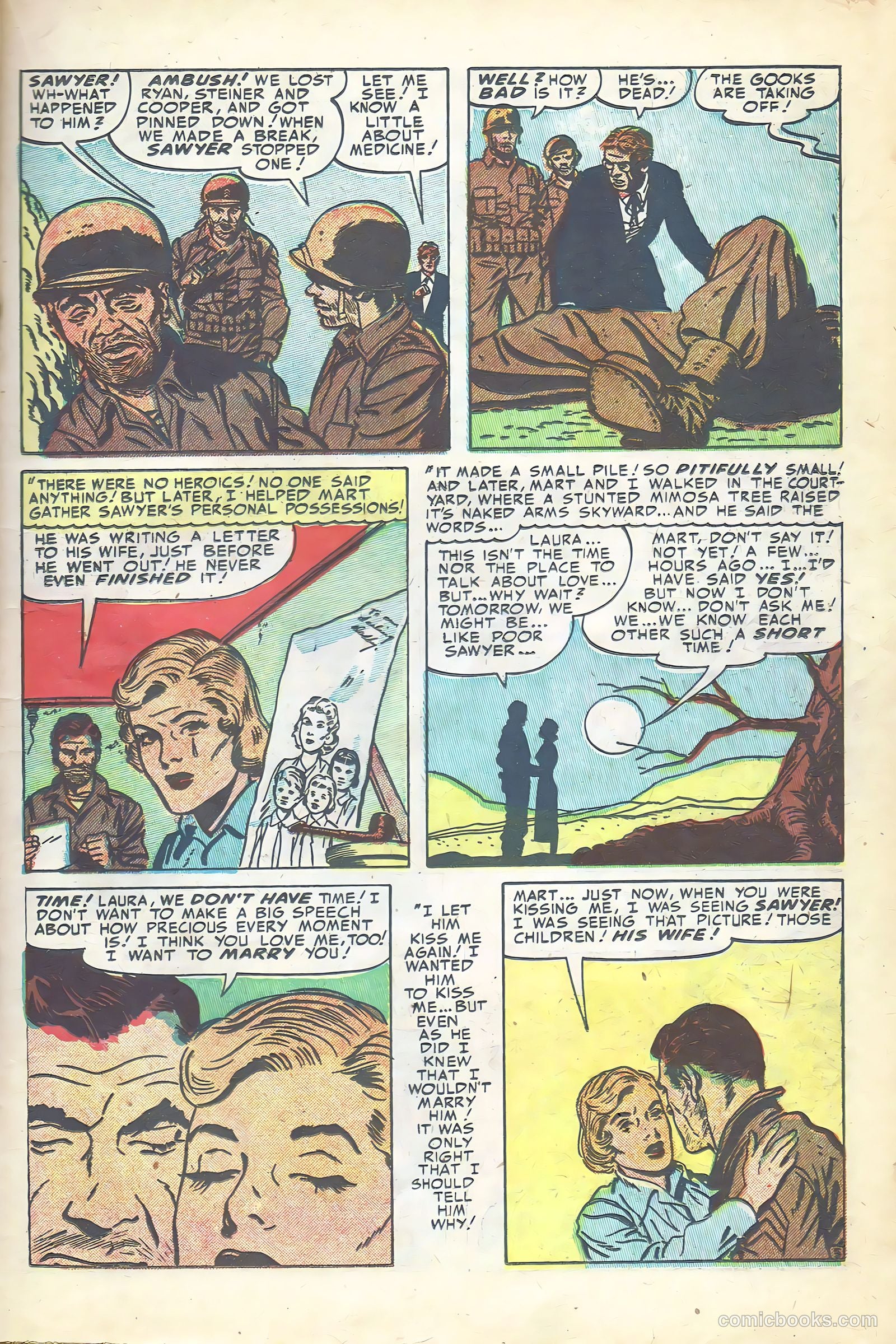 Young Romance #56 (1953) — page 19 of 36