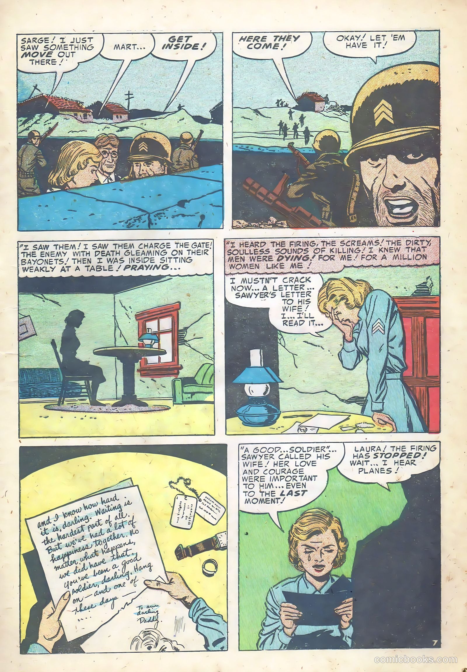 Young Romance #56 (1953) — page 21 of 36