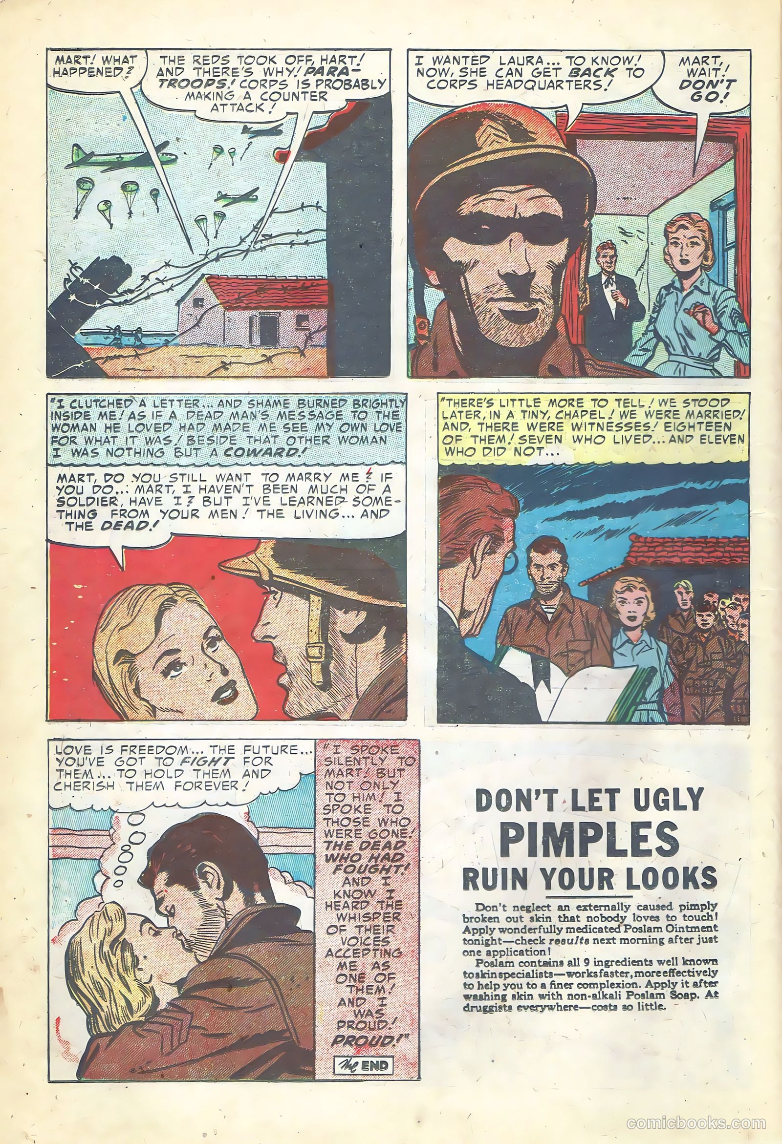 Young Romance #56 (1953) — page 22 of 36