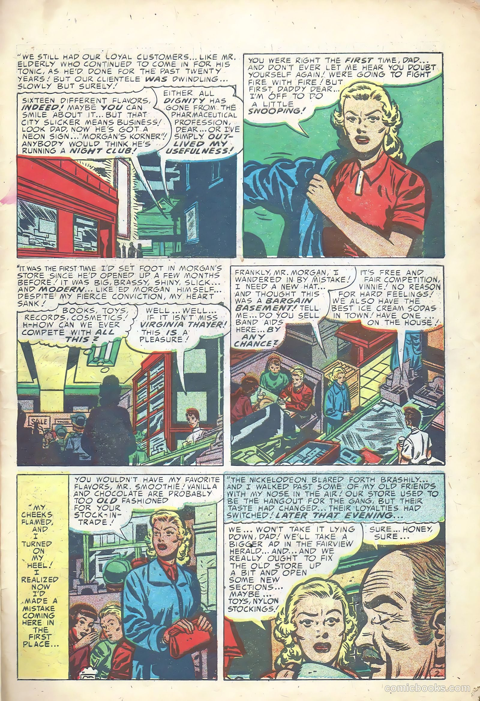 Young Romance #56 (1953) — page 27 of 36
