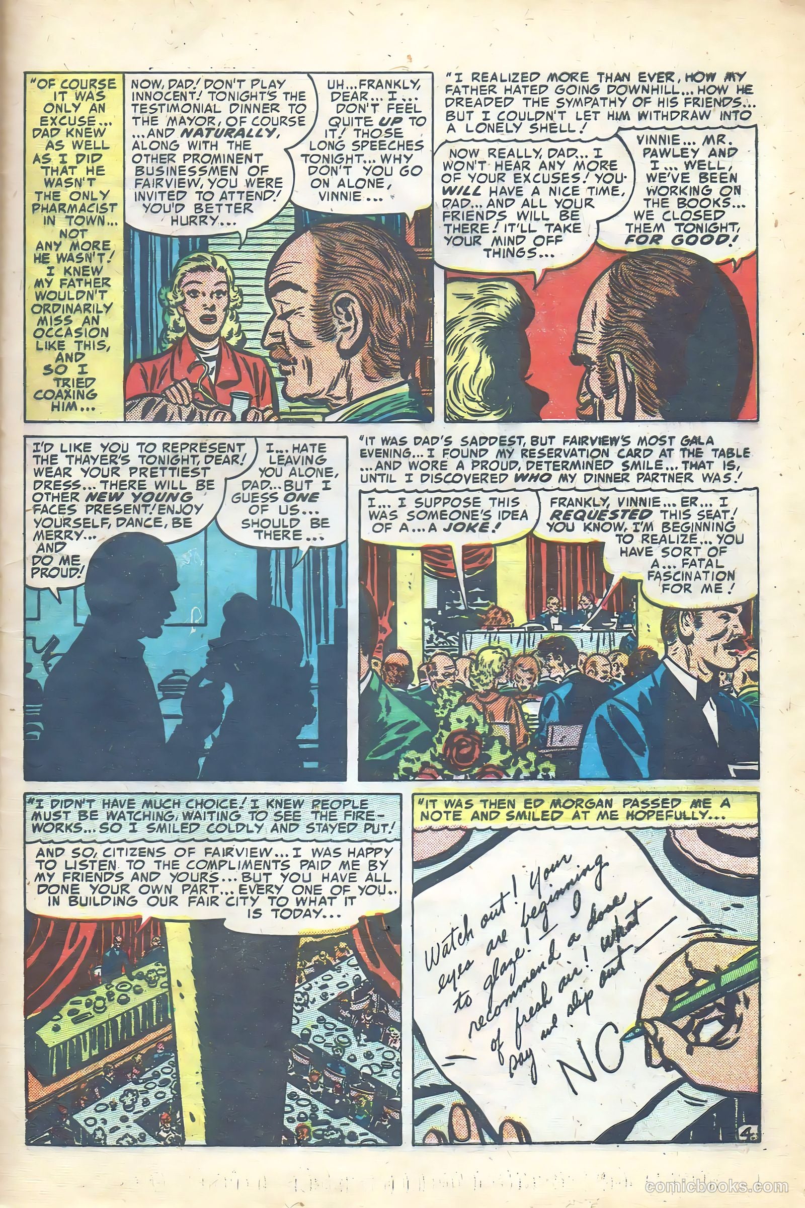 Young Romance #56 (1953) — page 29 of 36
