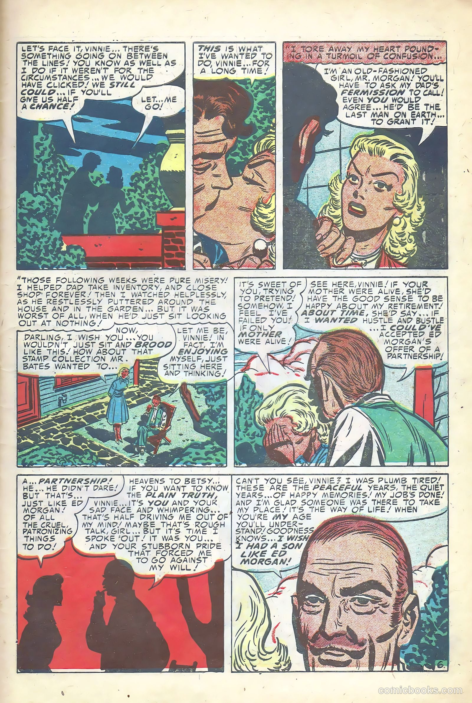 Young Romance #56 (1953) — page 31 of 36