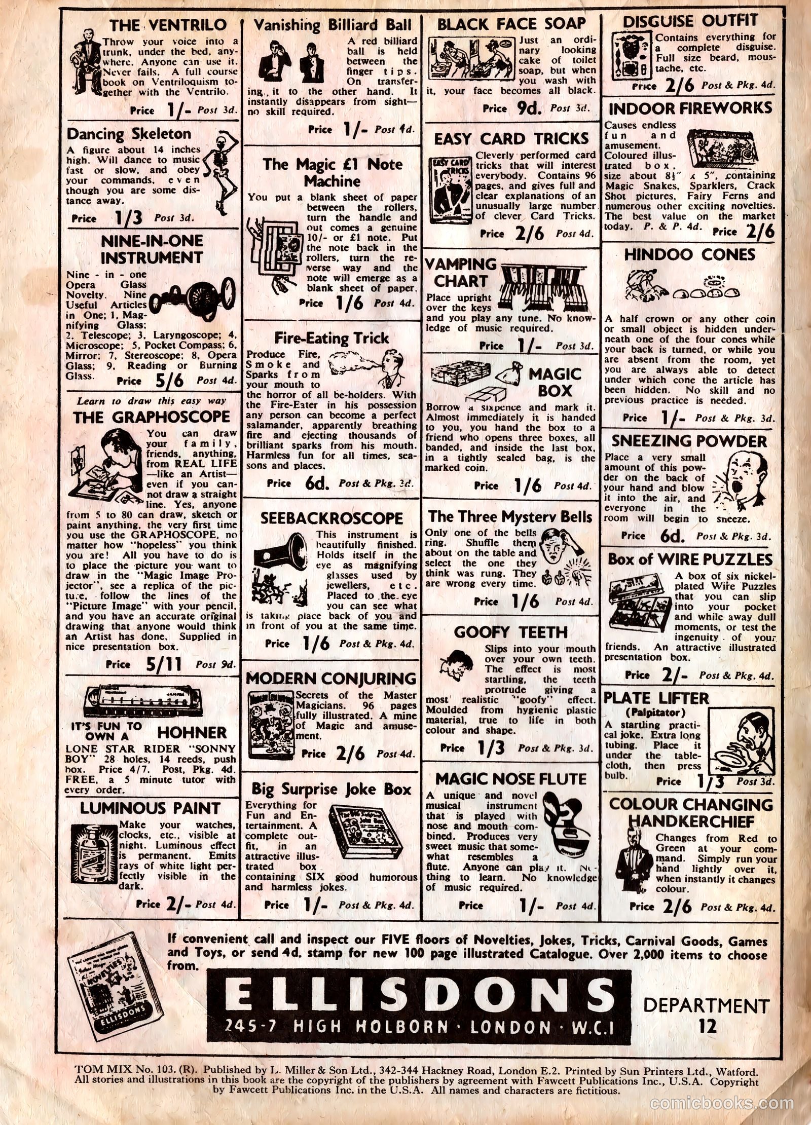 Tom Mix #103 (1953) — page 2 of 28
