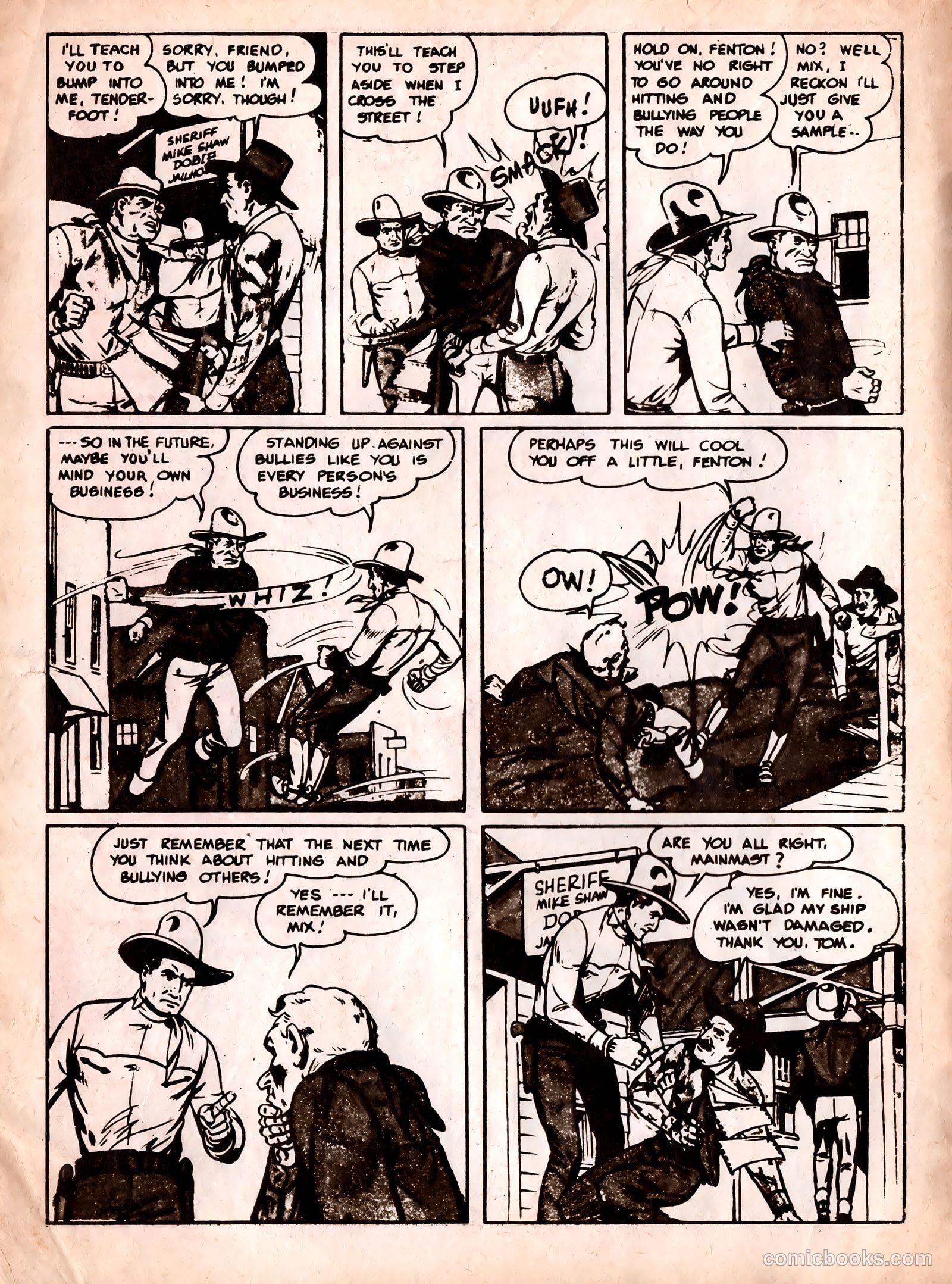 Tom Mix #103 (1953) — page 6 of 28