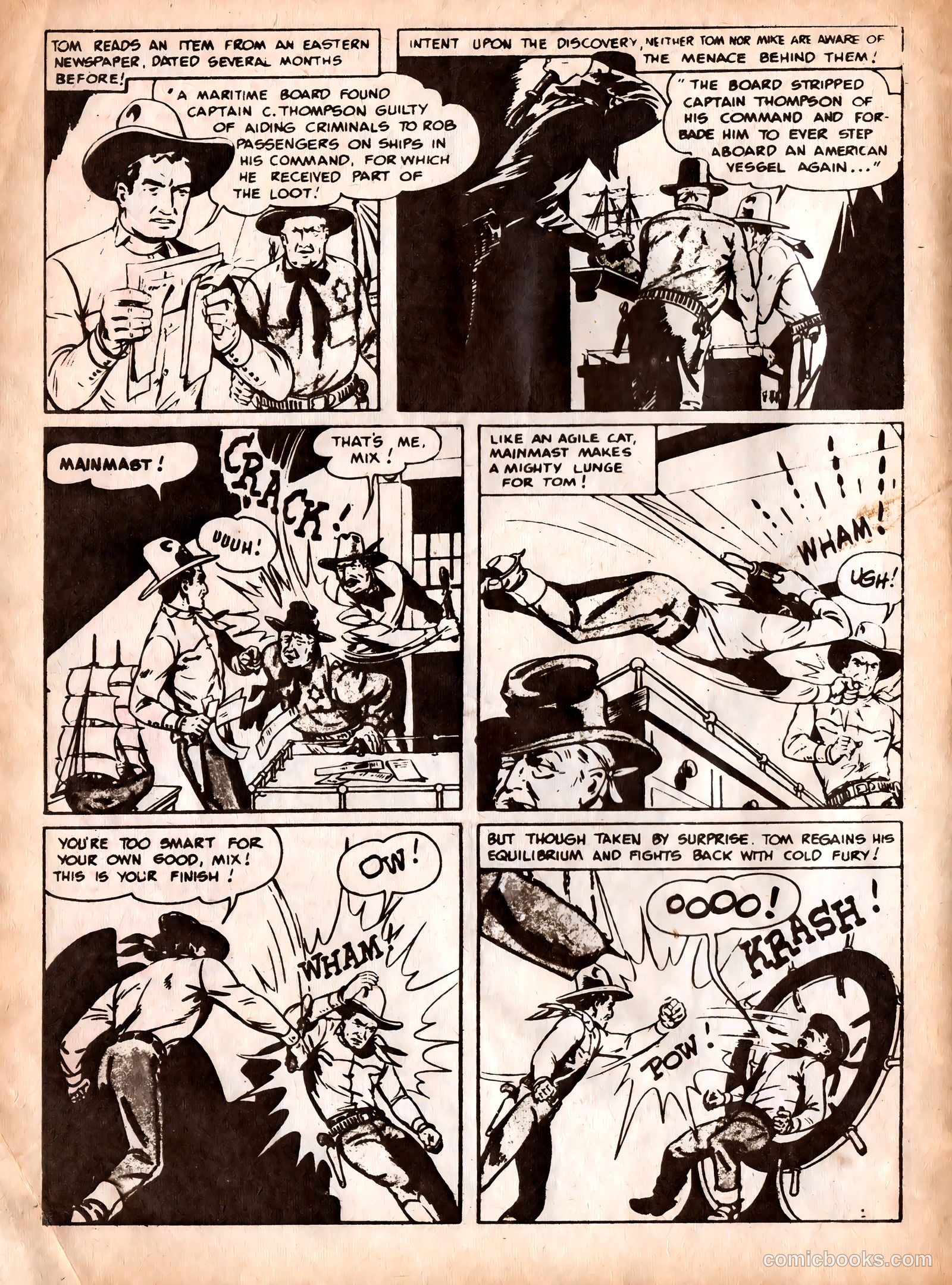 Tom Mix #103 (1953) — page 10 of 28
