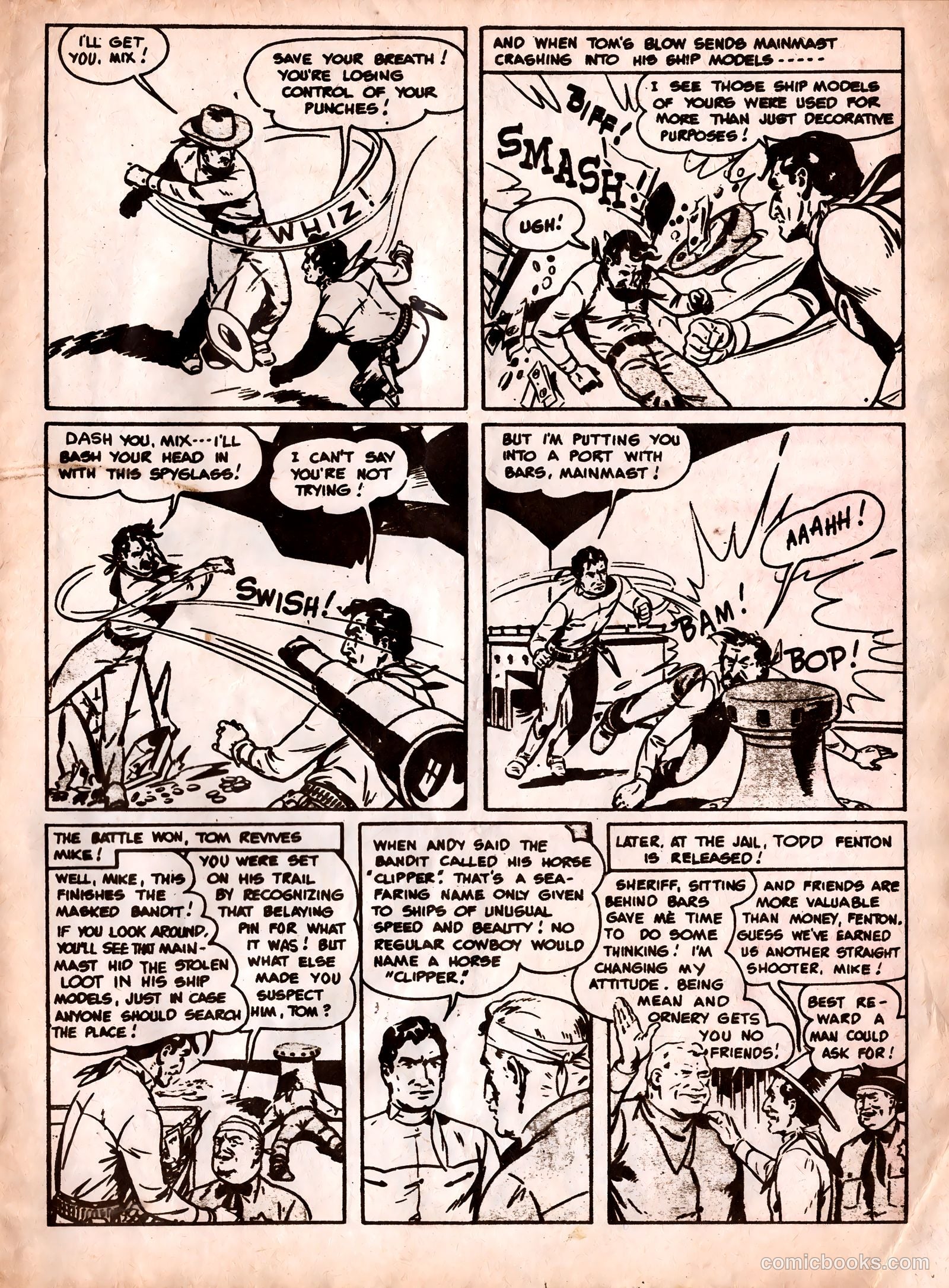 Tom Mix #103 (1953) — page 11 of 28