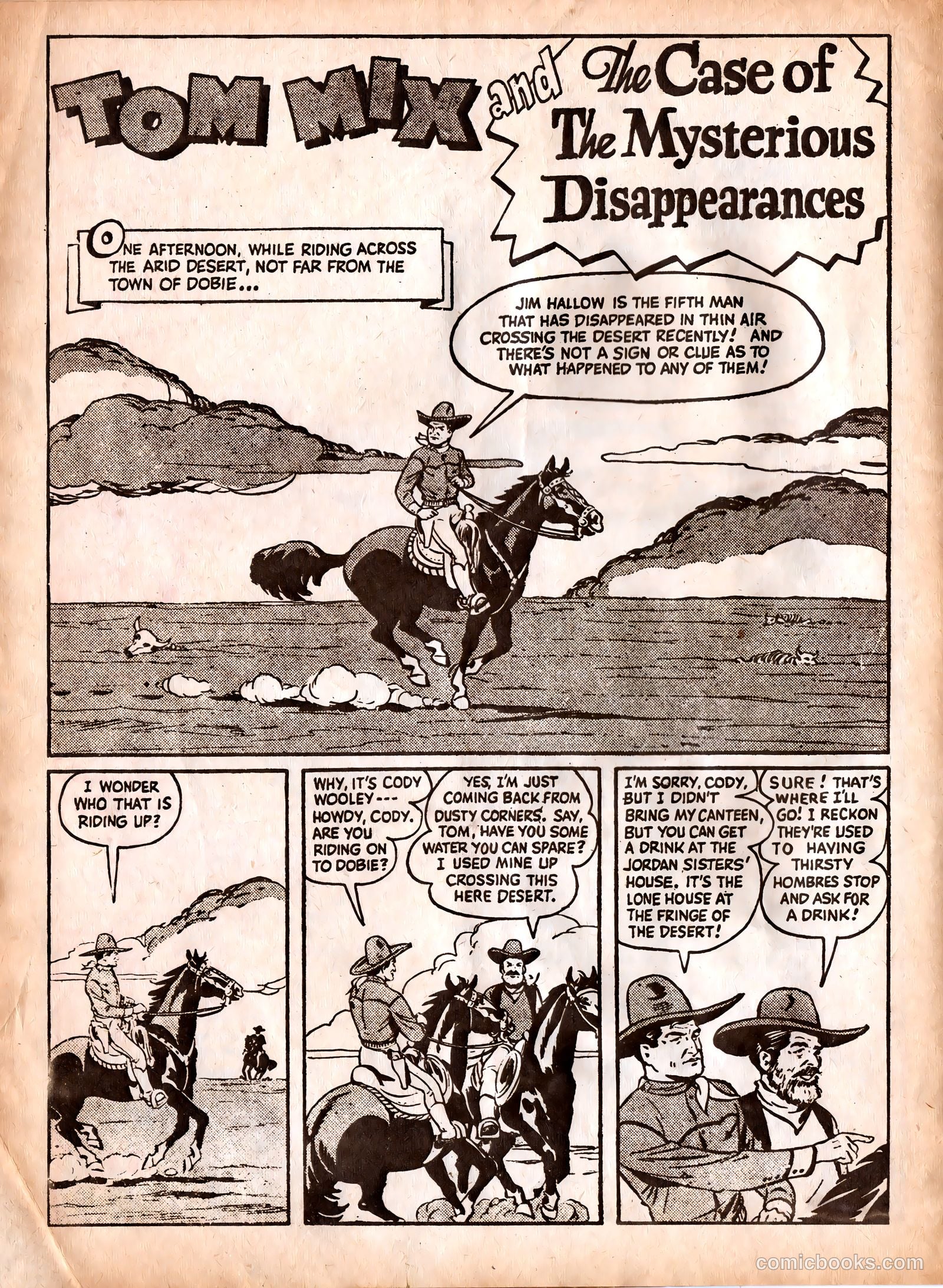 Tom Mix #103 (1953) — page 12 of 28