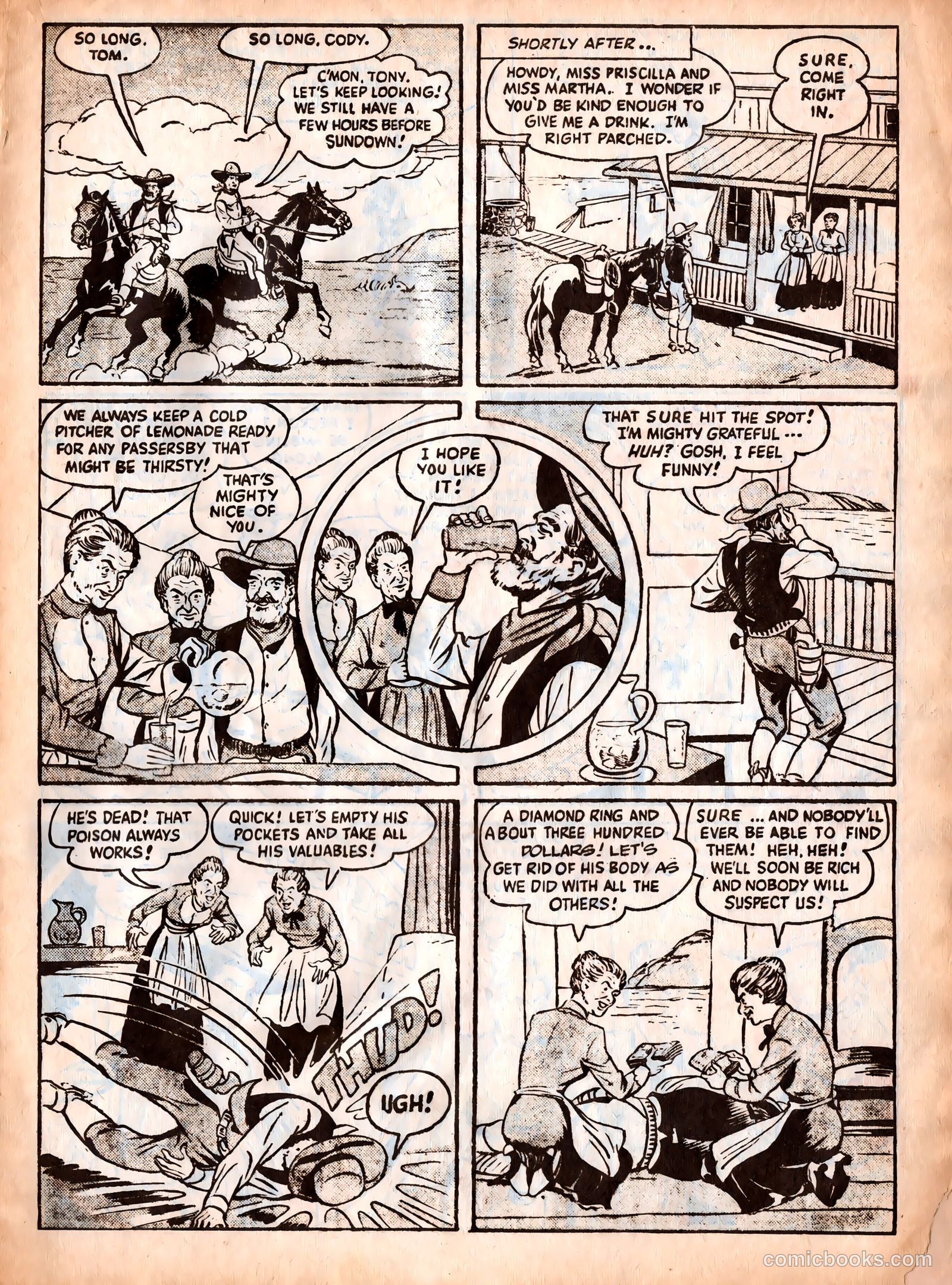 Tom Mix #103 (1953) — page 13 of 28
