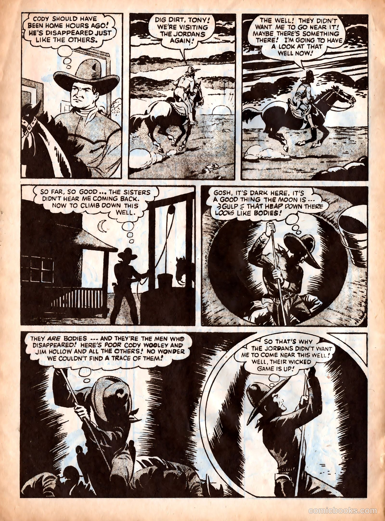 Tom Mix #103 (1953) — page 16 of 28