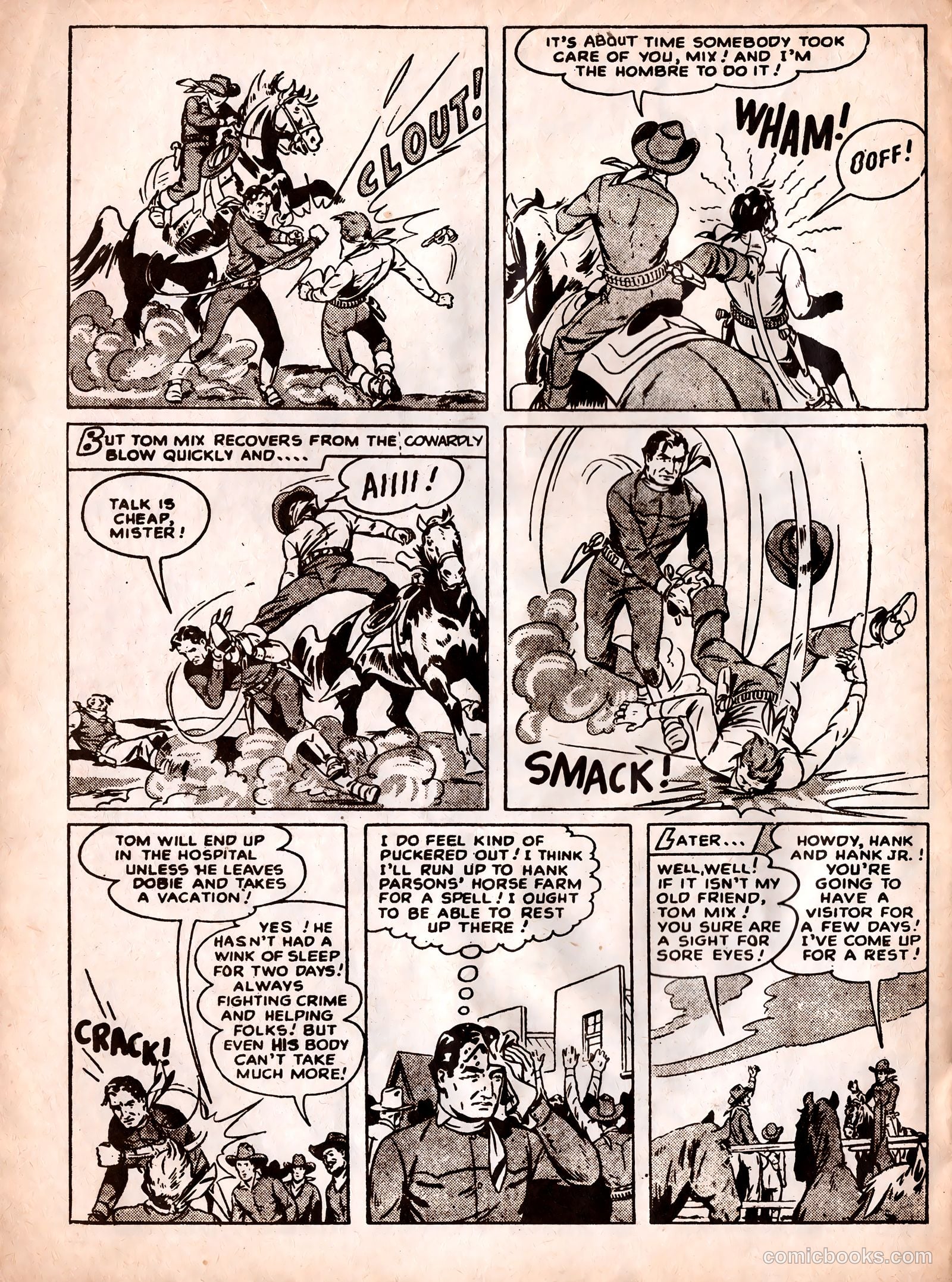 Tom Mix #103 (1953) — page 20 of 28